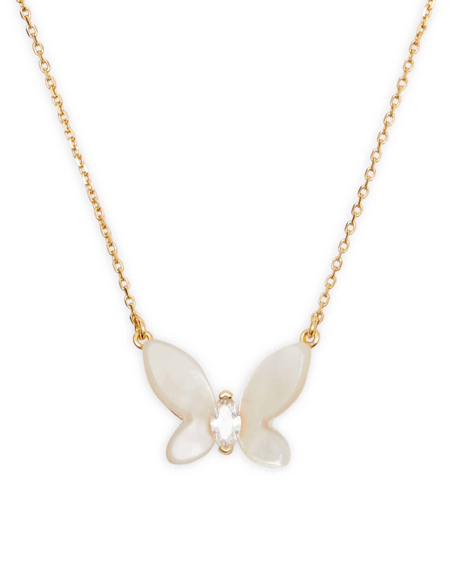 Social Butterfly Statement Pendant Necklace, 18'