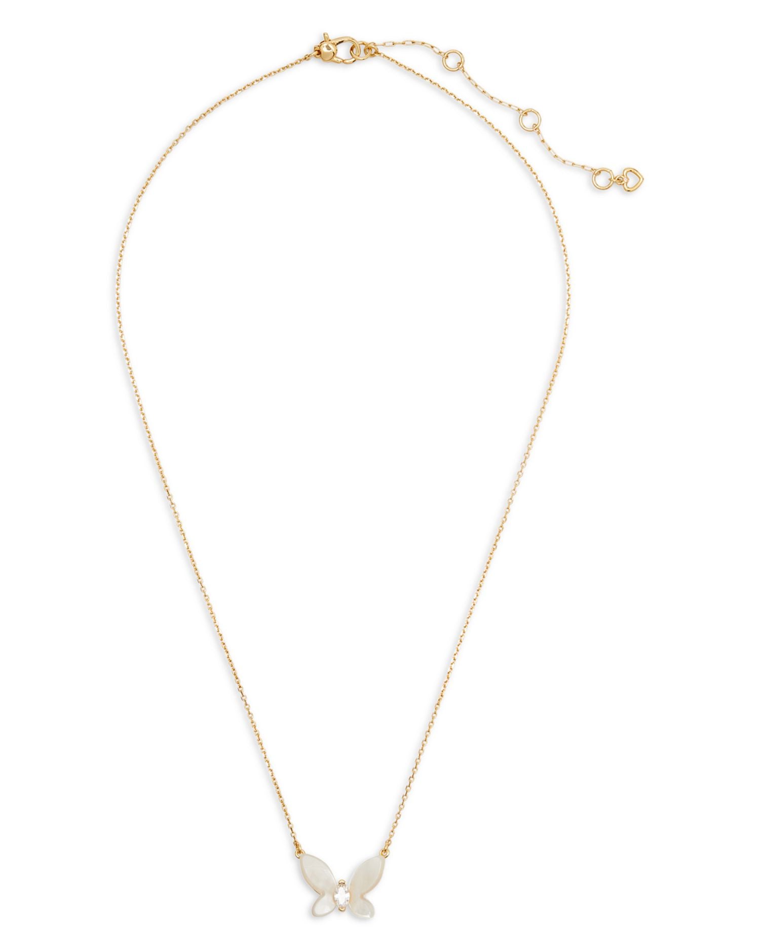 Social Butterfly Statement Pendant Necklace, 18'