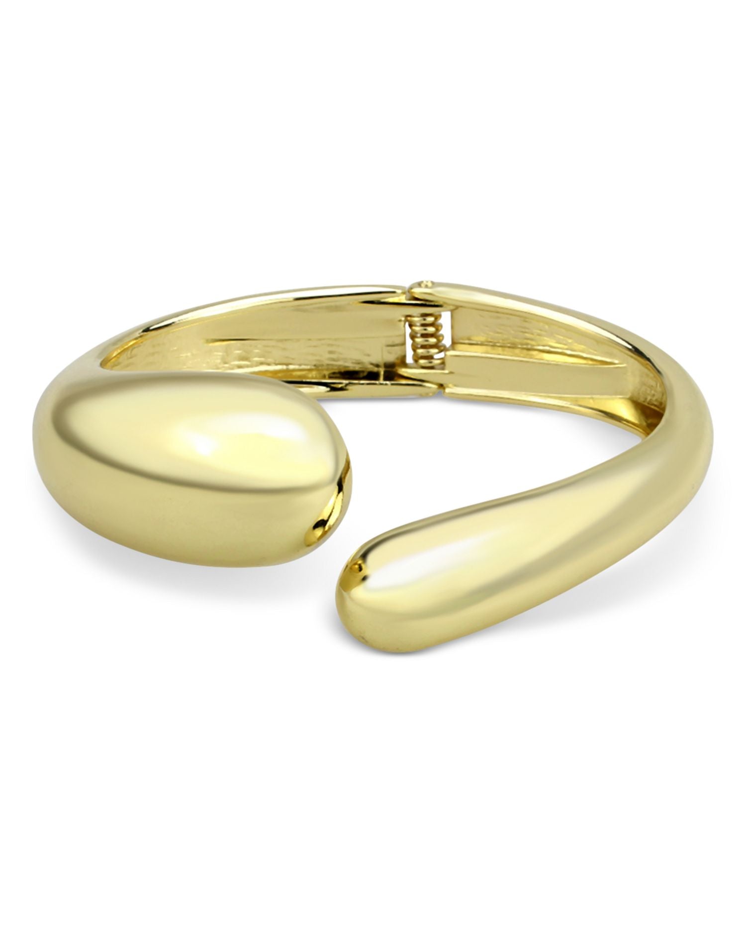 Bypass Hinged Bangle Bracelet - Exclusive