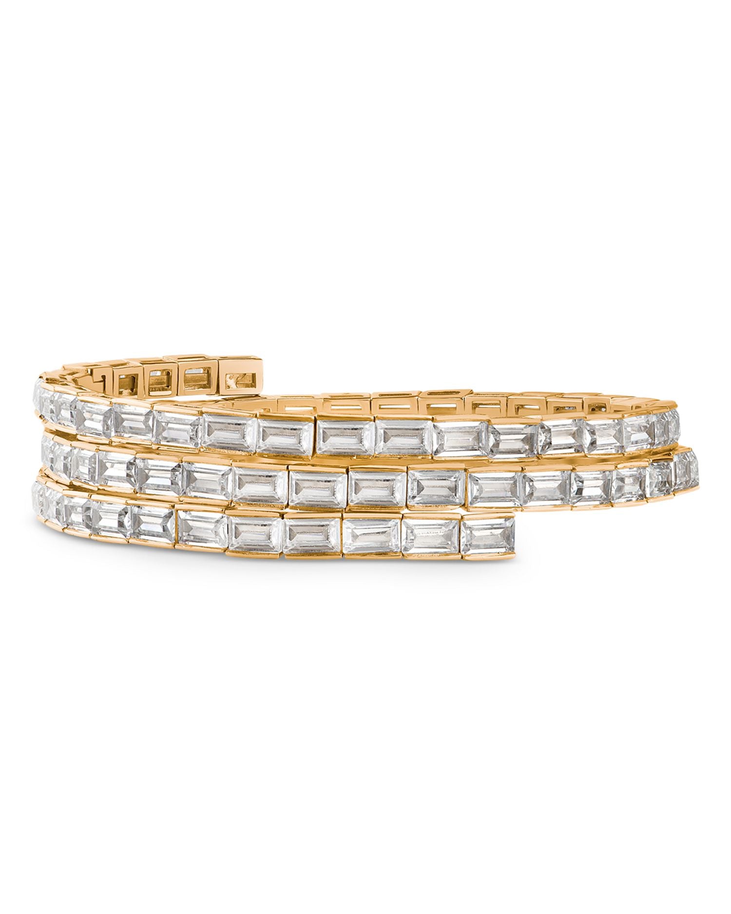Baguette Wrap Bracelet