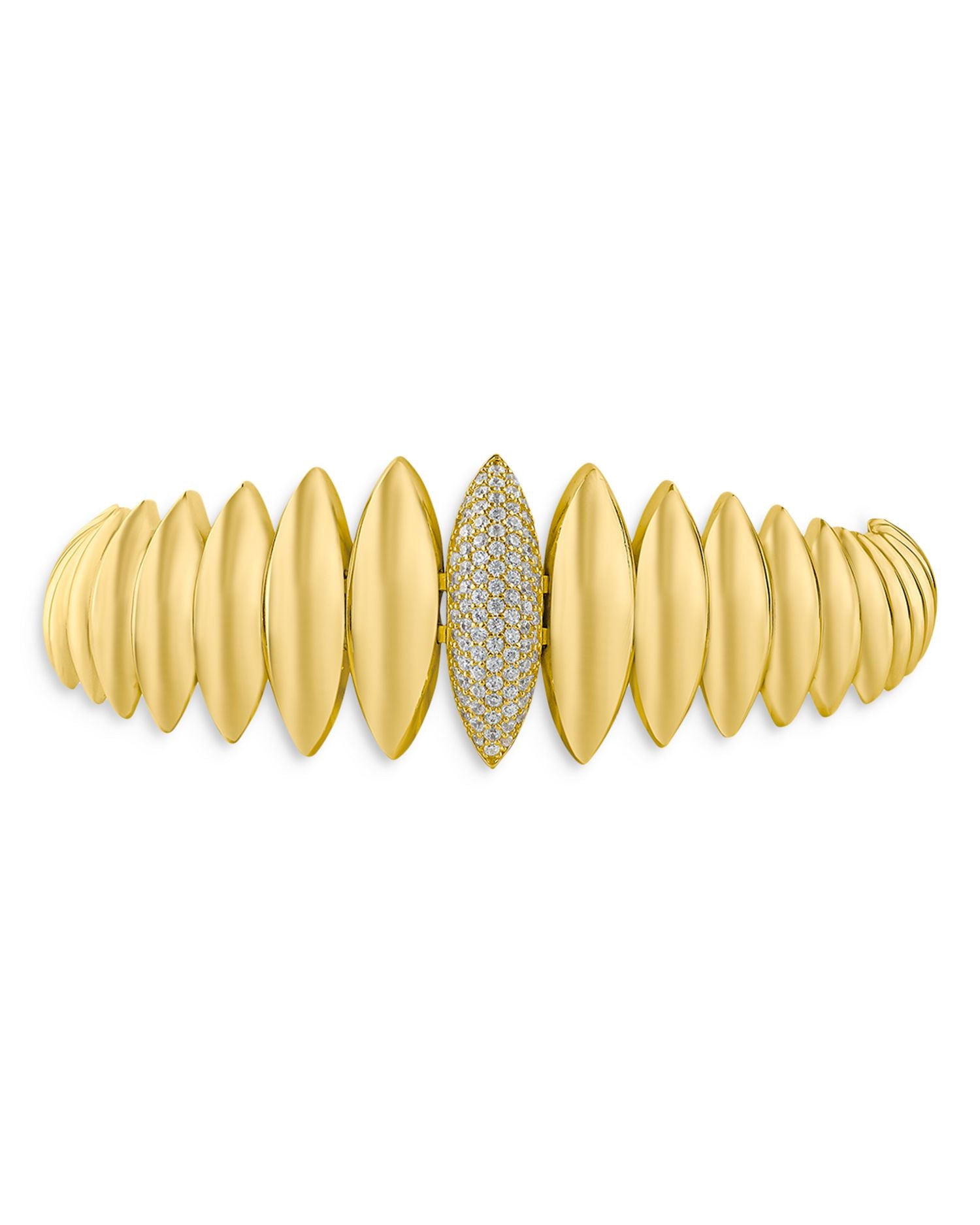 Pavé Marquise Shape Bracelet