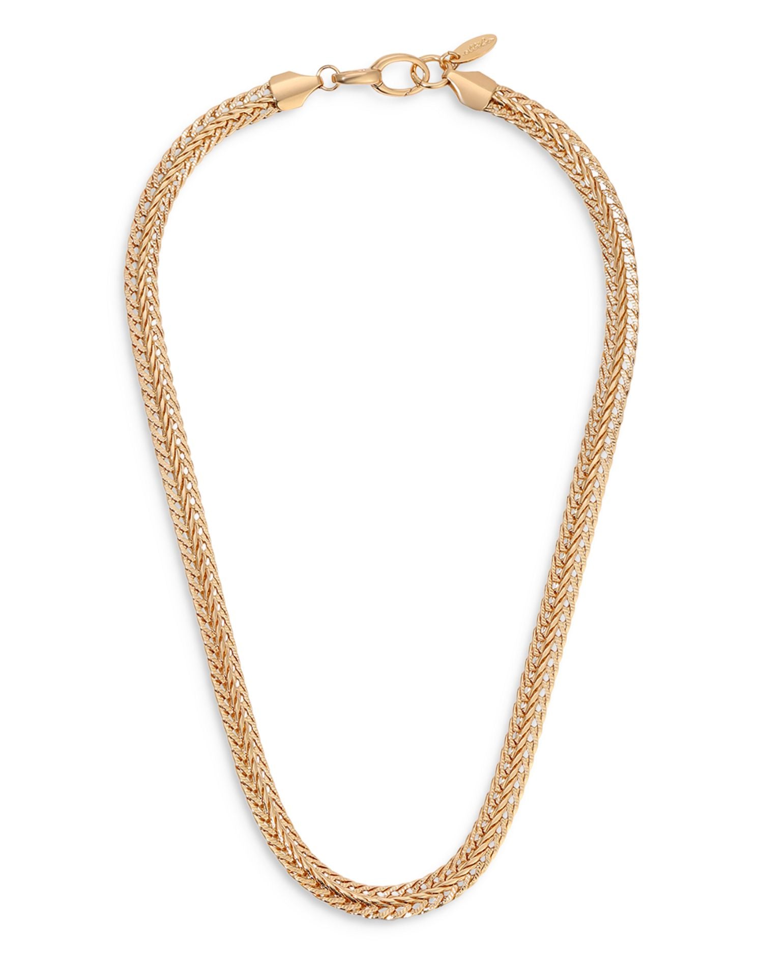 Woven Chain Necklace, 17'