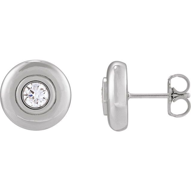 1.5Ct Lab-grown Diamond Stud Earrings in 14K Yellow Gold