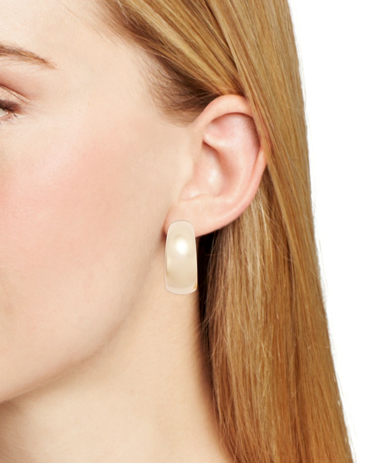 Medium Tear Shape Drop Earrings in Gold Tone - Exclusive