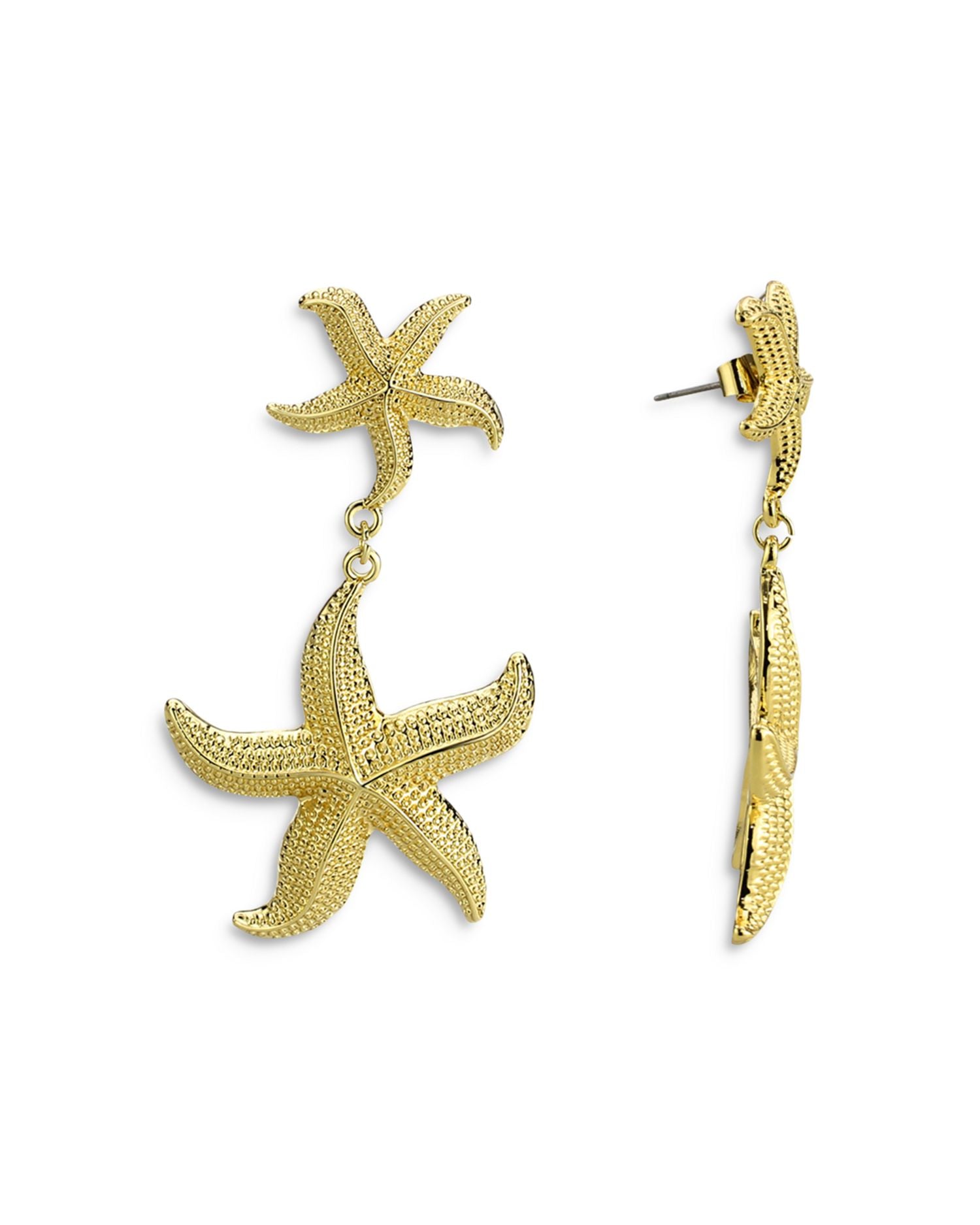 Double Starfish Earrings - Exclusive
