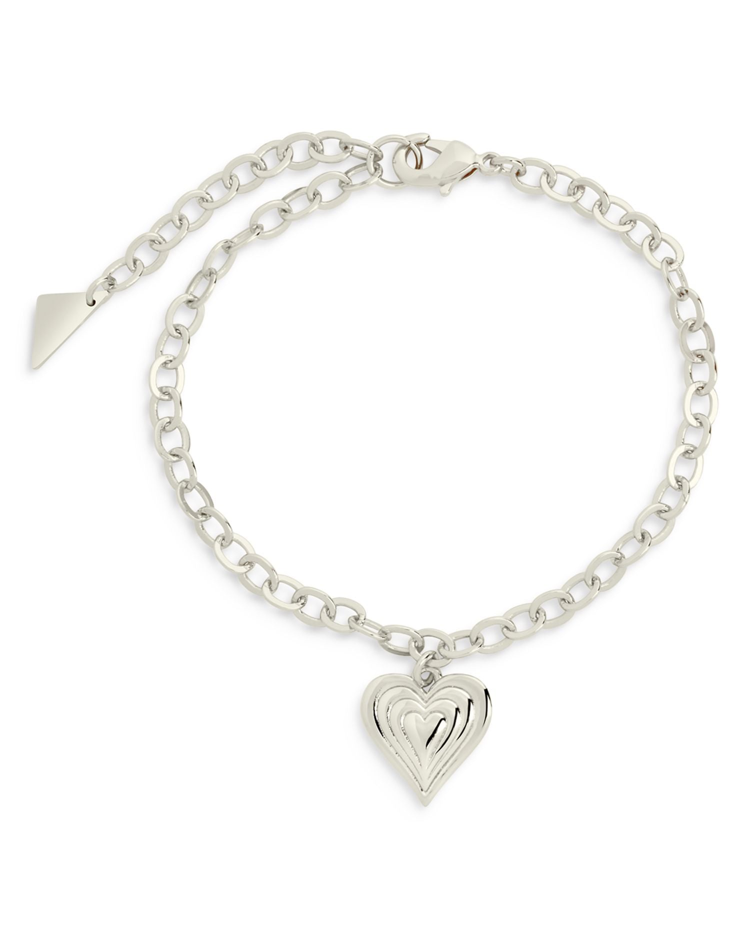 Beating Heart Charm Bracelet