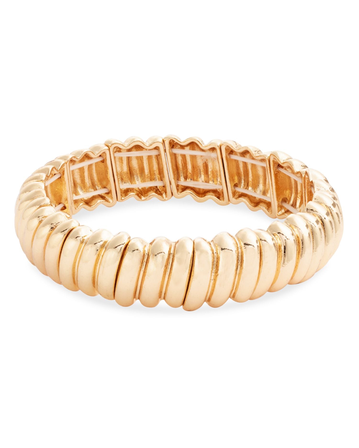 Chunky Stretch Bracelet in 14K Gold Plated - Exclusive