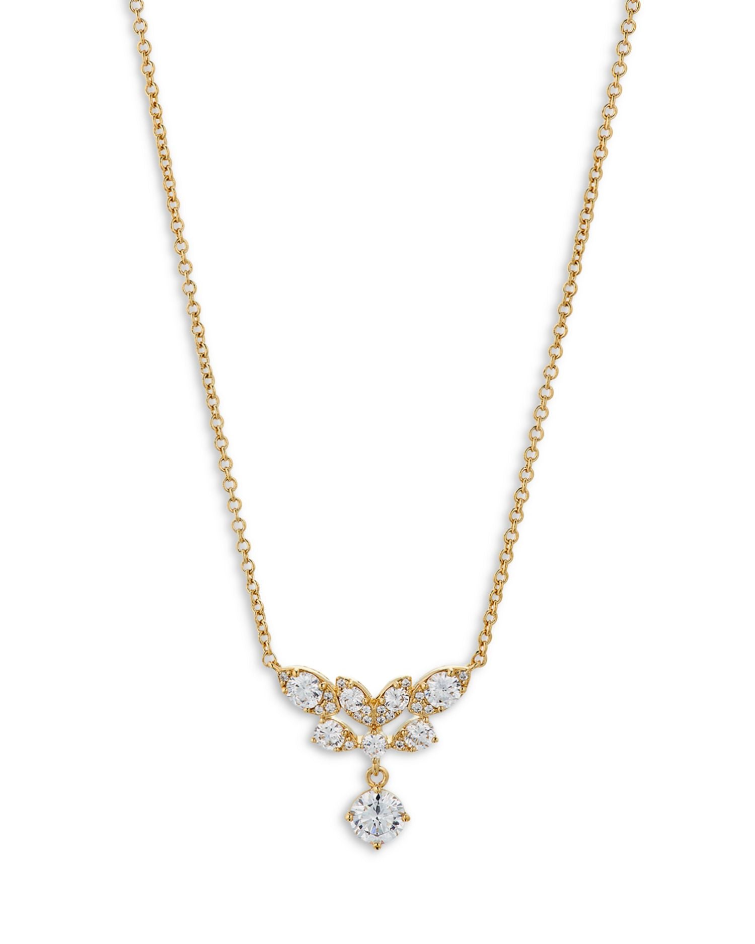 Whimsy Cluster Necklace, 16'