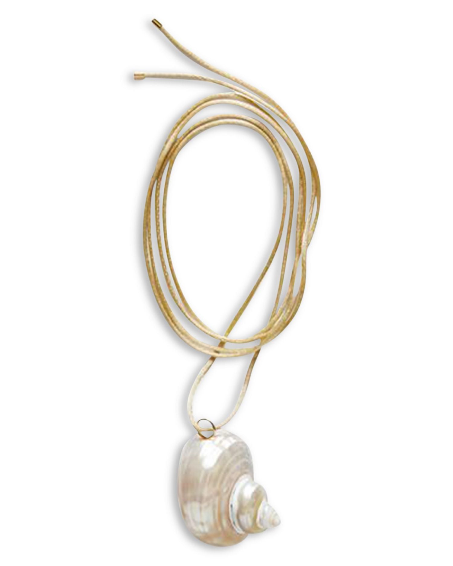 Shell On A String Pendant Necklace, 59.05'