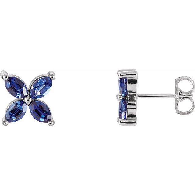 Lab-grown Diamond Earrings in 14K Yellow Gold