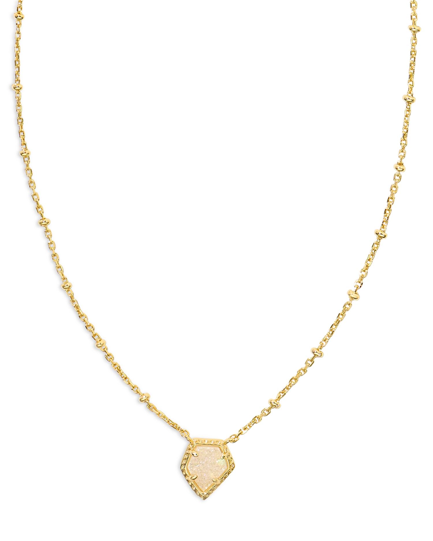 Framed Tess Satellite Pendant Necklace, 19'