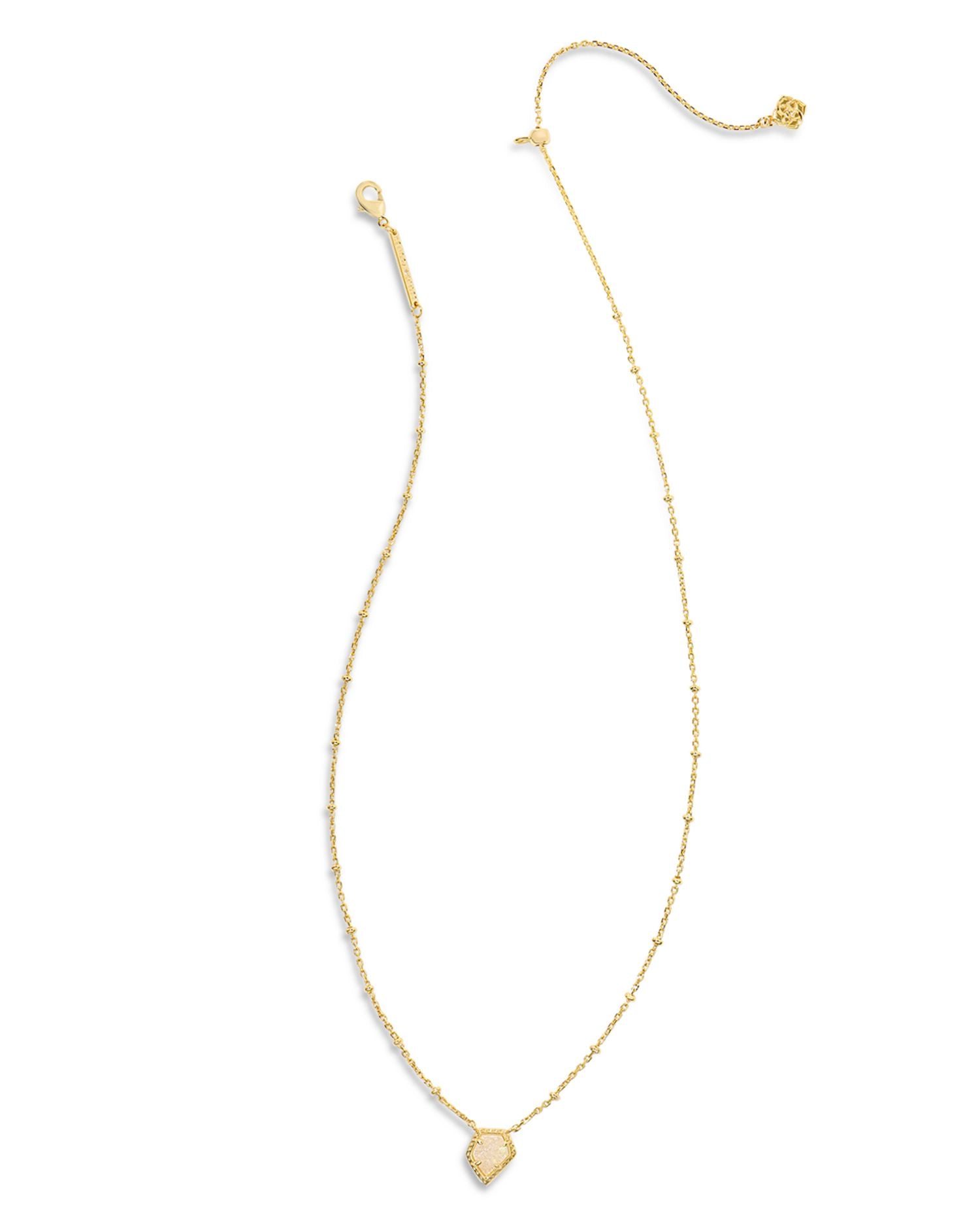 Framed Tess Satellite Pendant Necklace, 19'