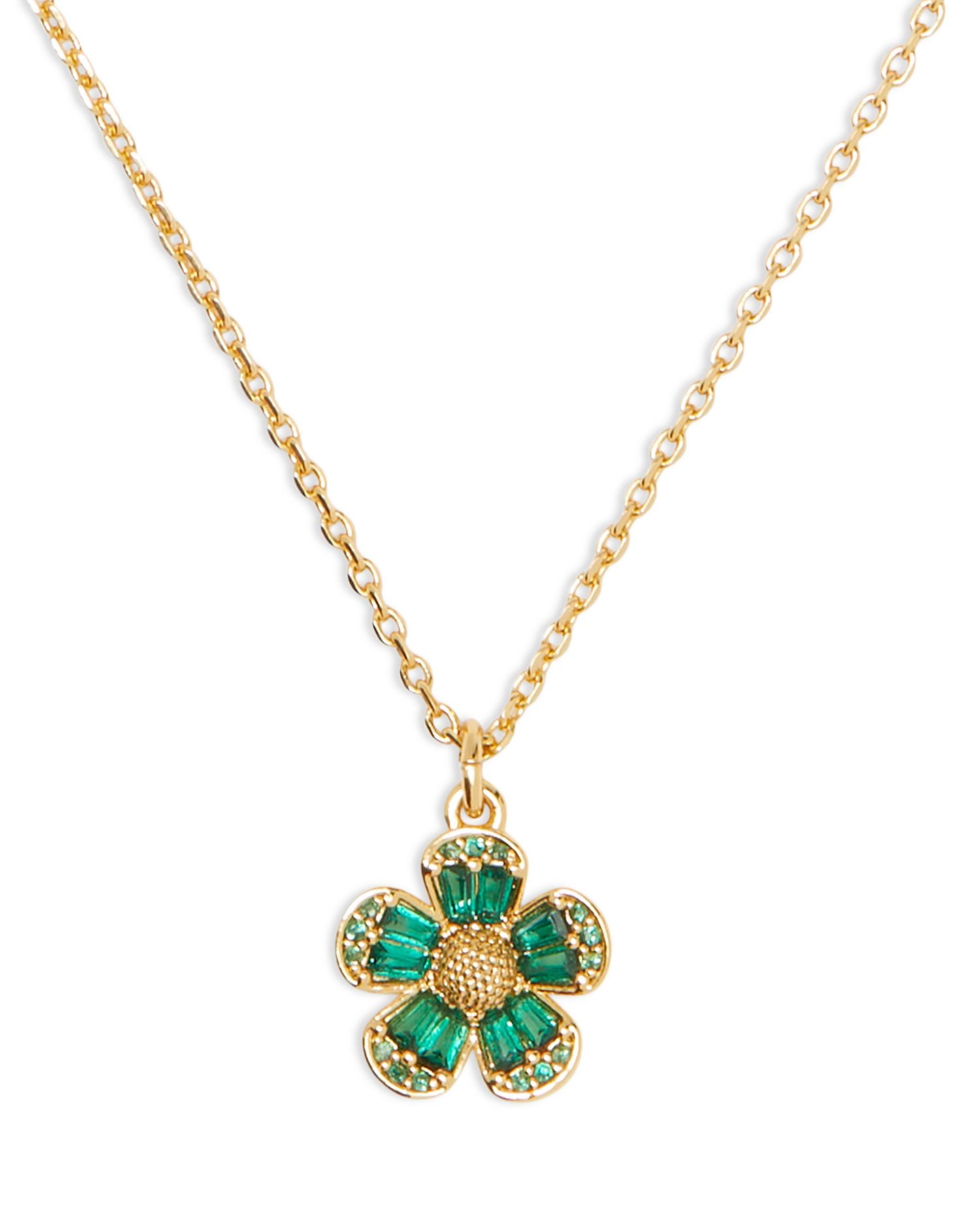 Fleurette Pendant Necklace, 16'