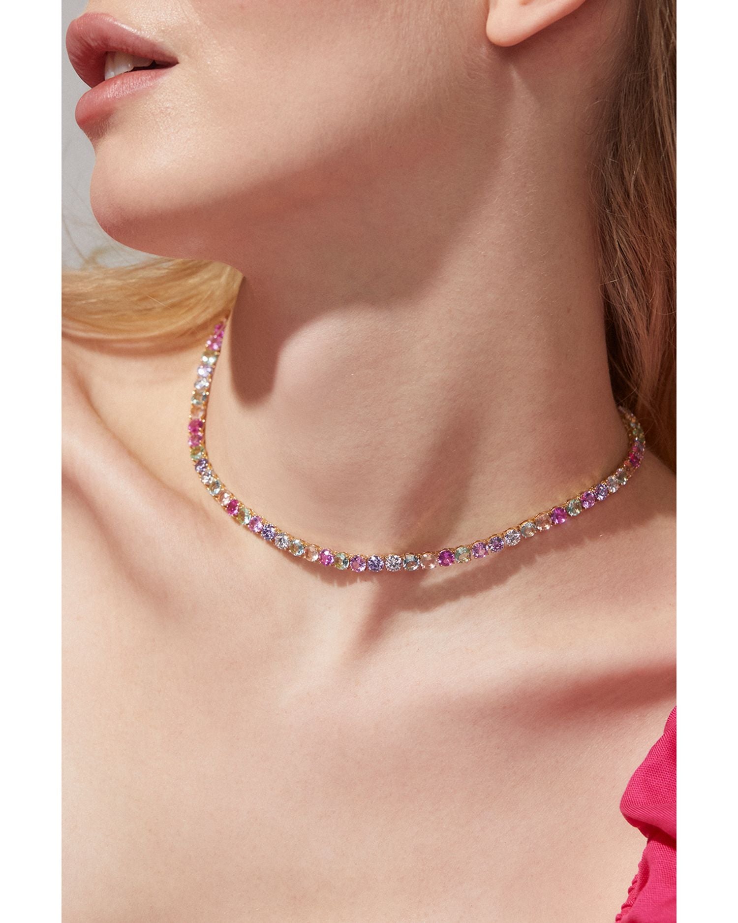 Candy Crush Slider Necklace, 15"