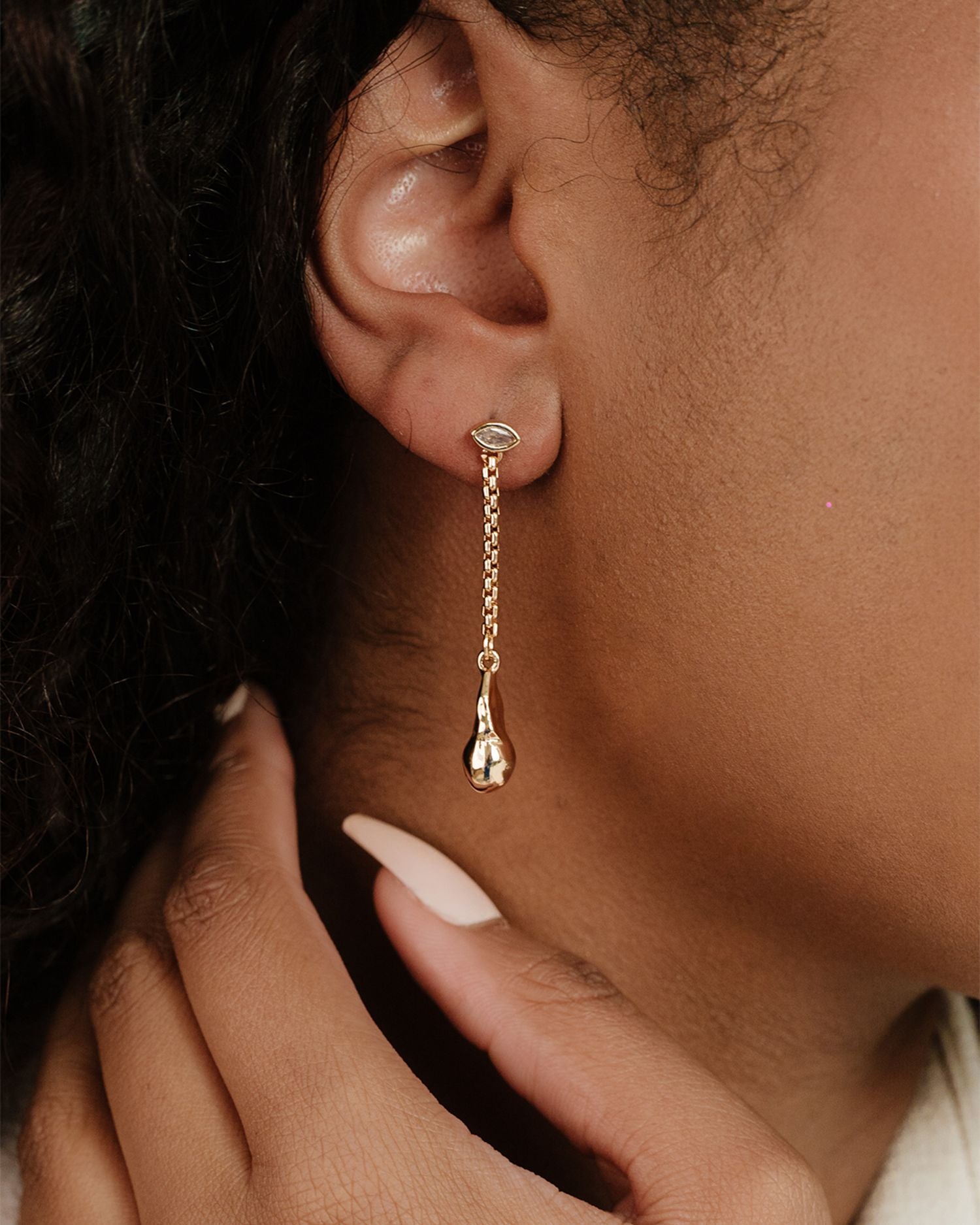 Marquise Drop Earrings