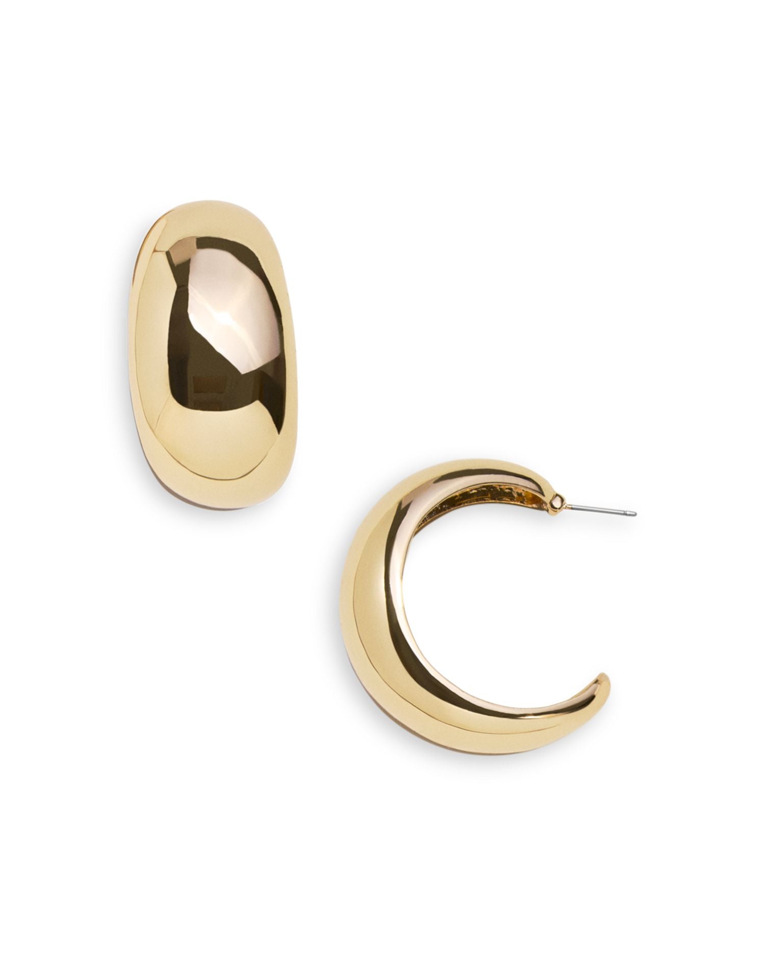 Emma C Hoop Earrings