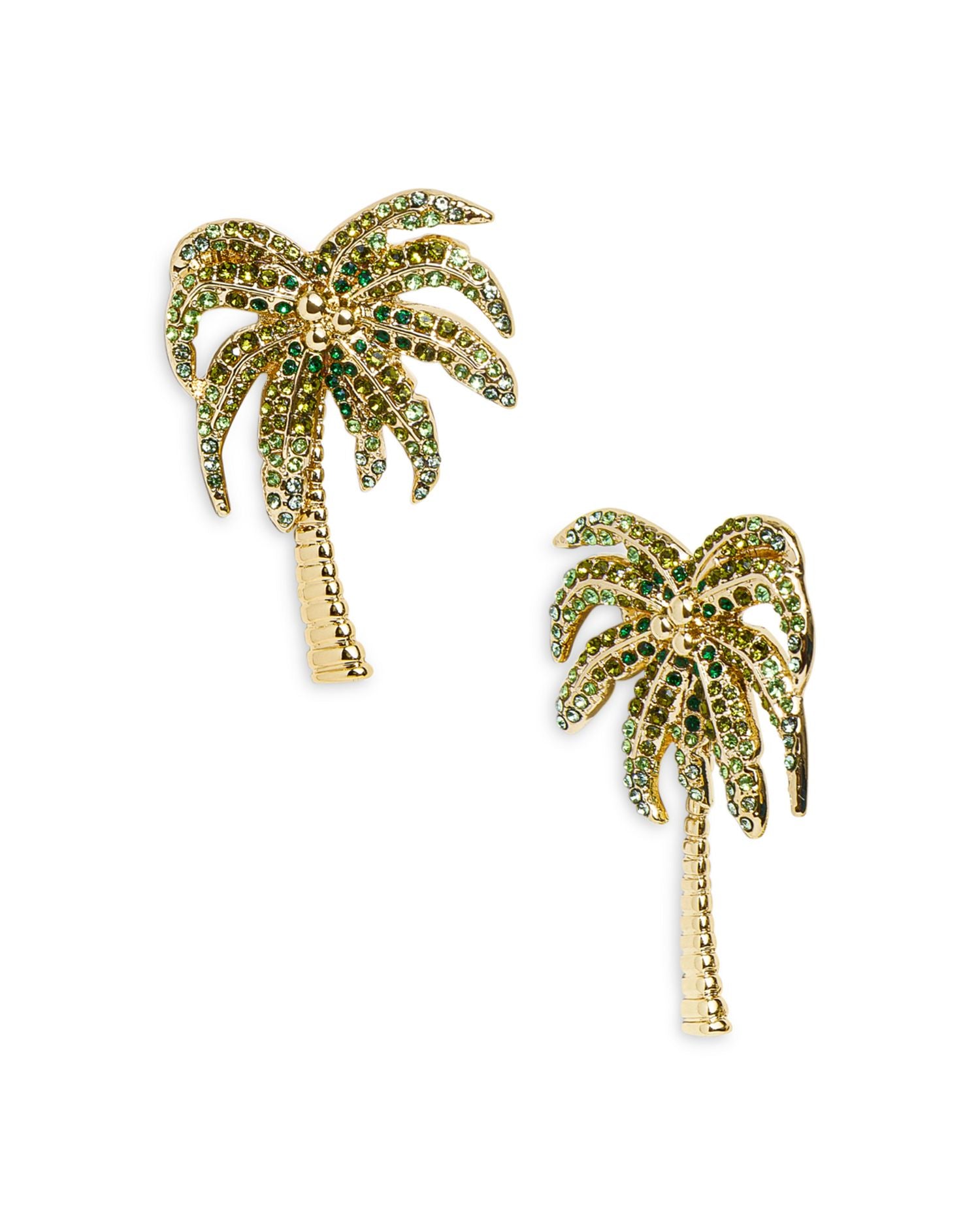 Talk To The Palm Earrings, 1.5'L
