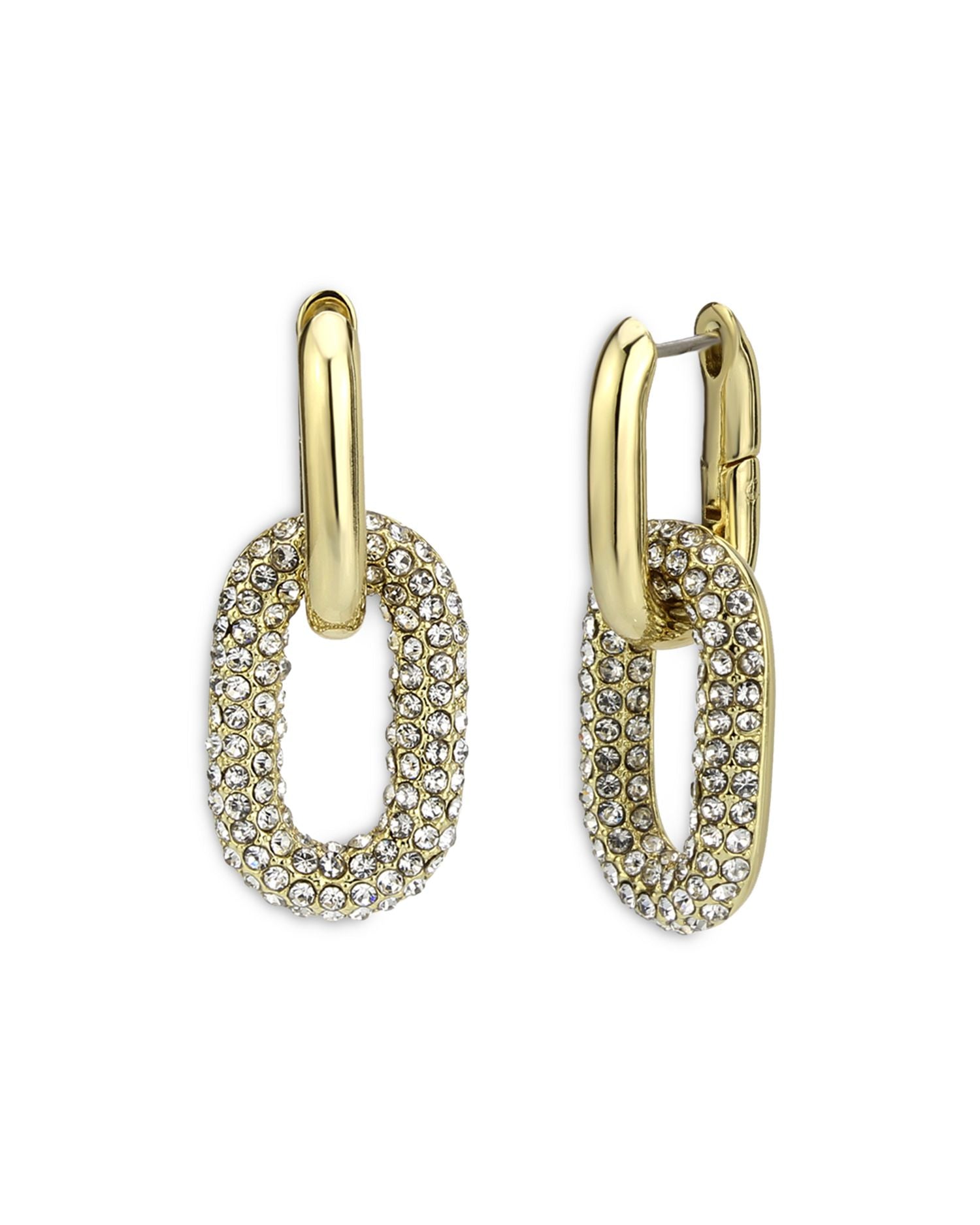 Eno Pavé Link Drop Earrings - Exclusive