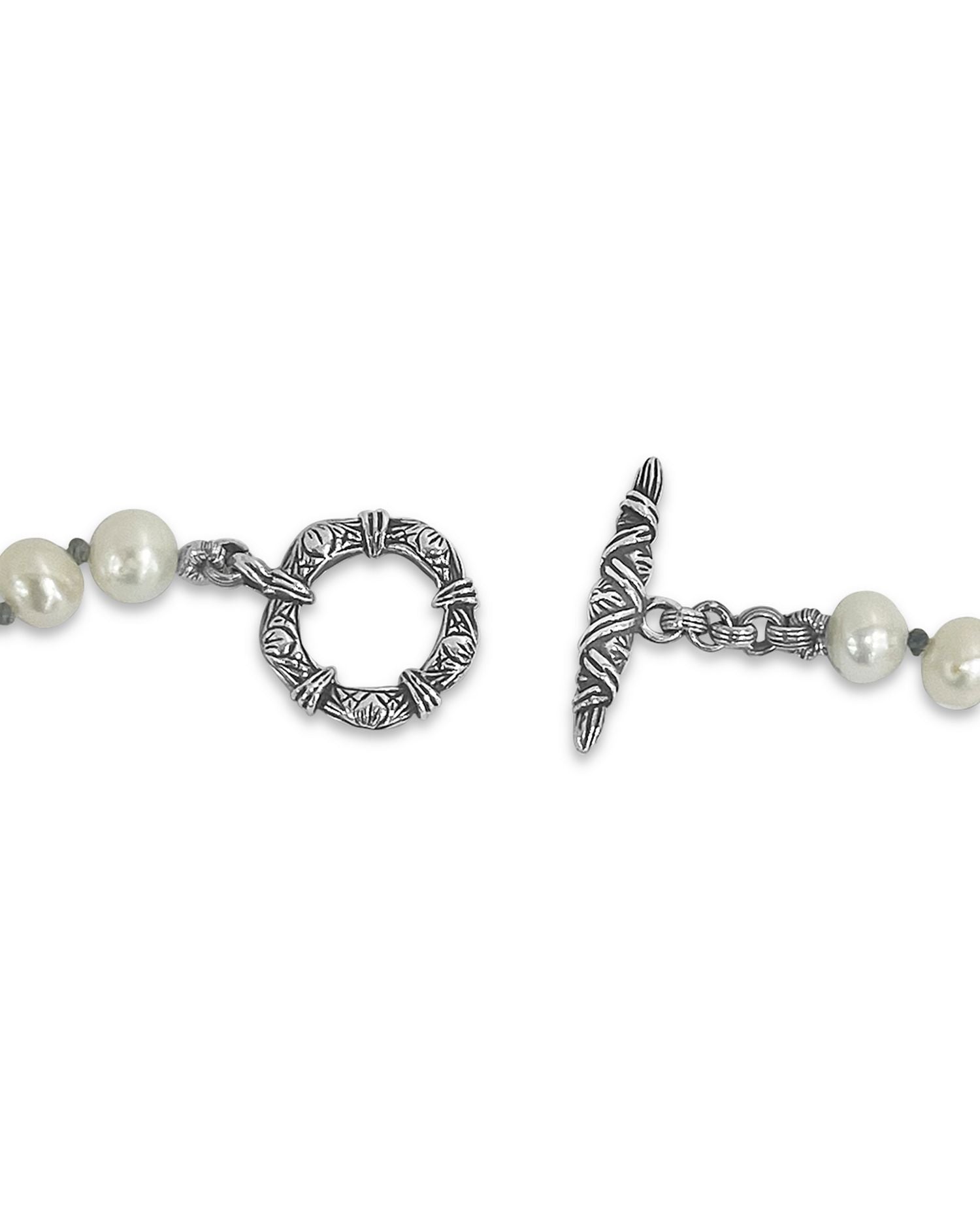 Sterling Silver Terraquatic Multi-Gemstone Statement Necklace, 36"