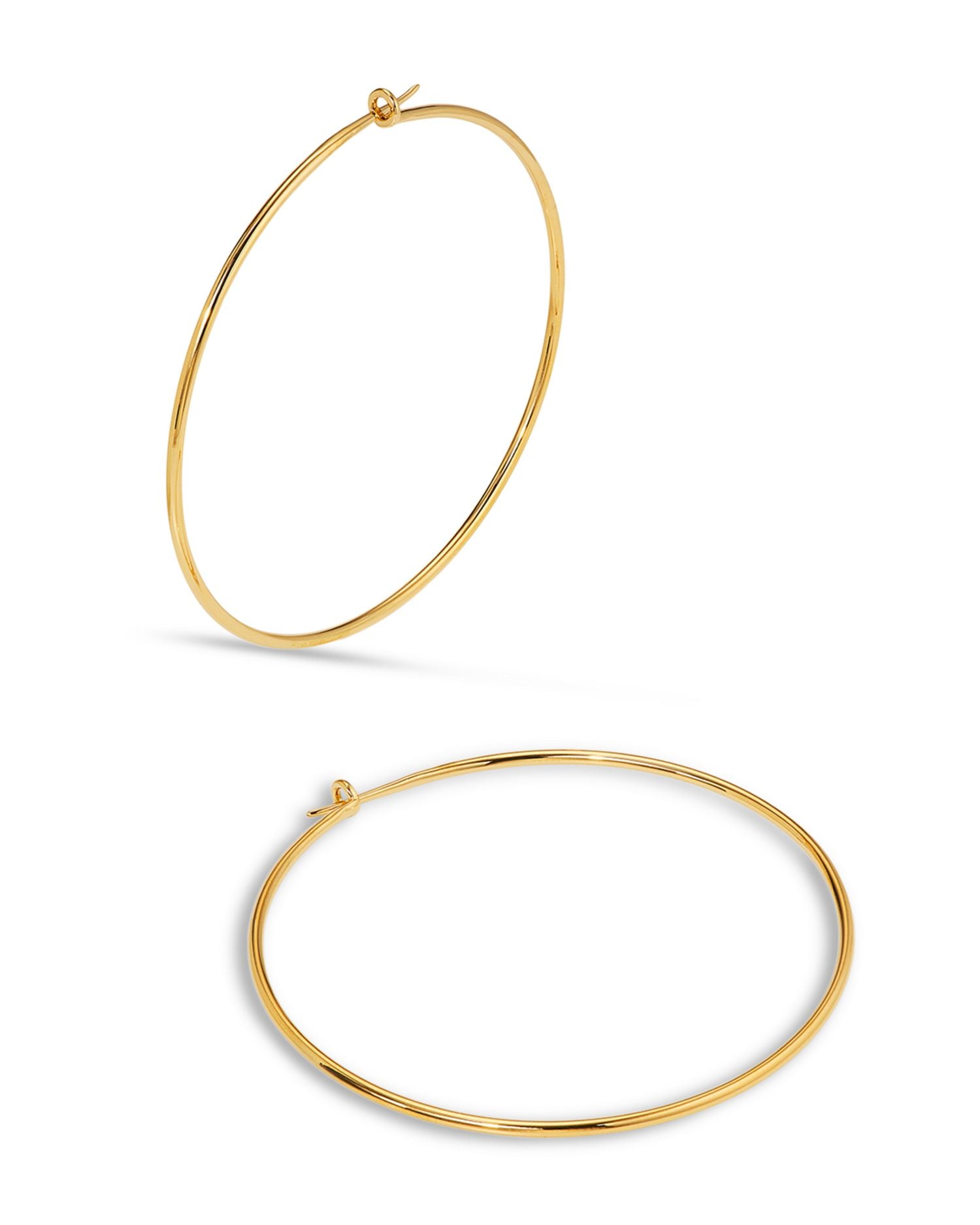 Sunlight Large Hoop Earrings