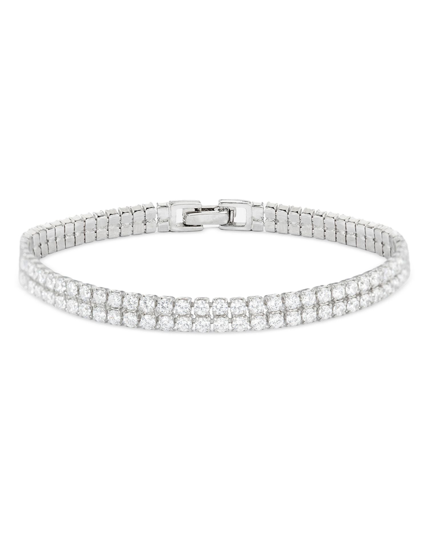 Double Row Tennis Bracelet