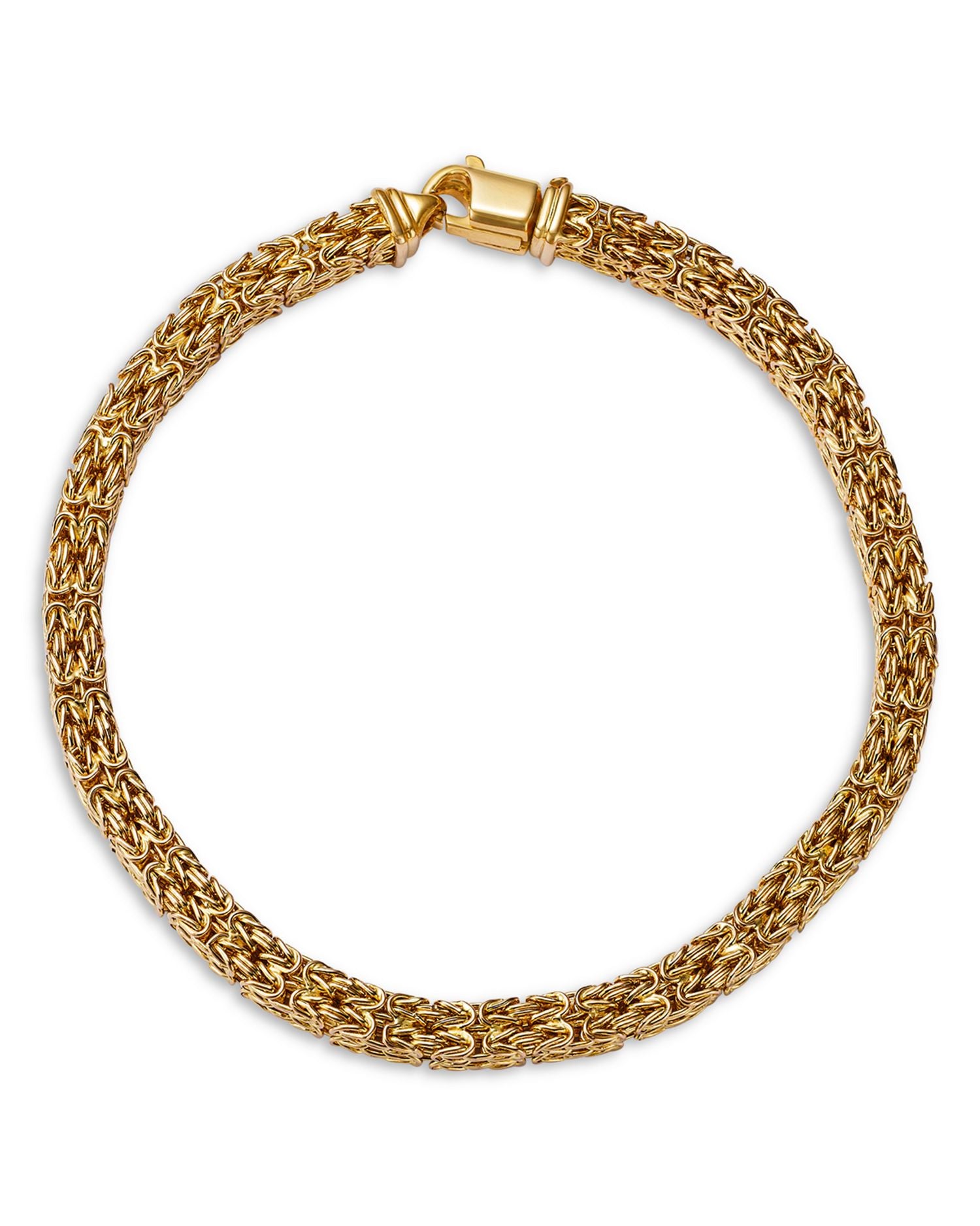 Byzantine Chain Bracelet in 14K Yellow Gold
