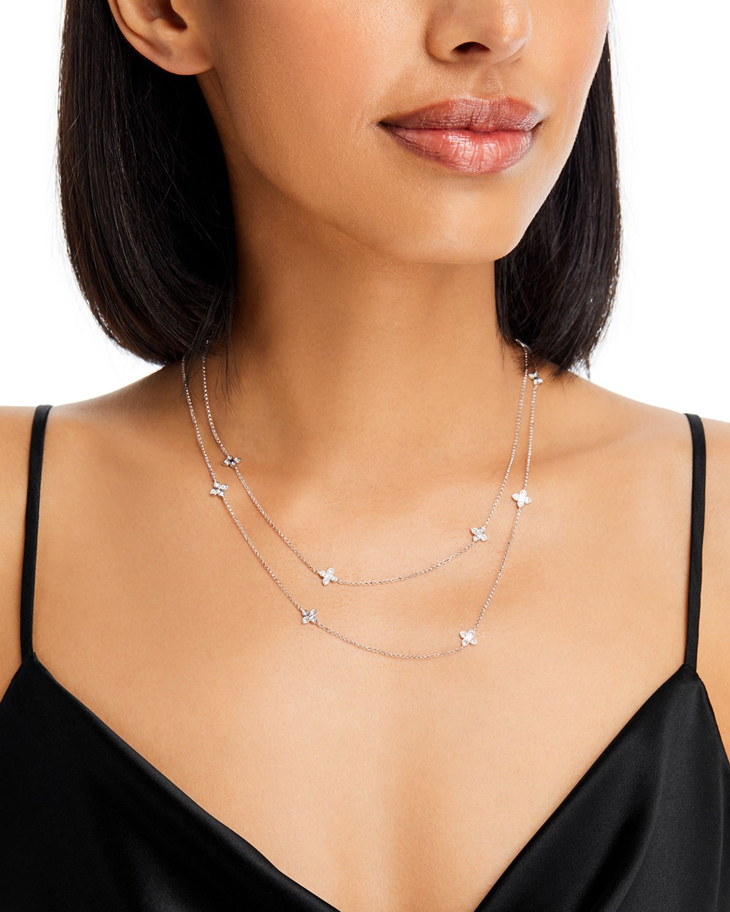 18K Gold Verona Love by the Inch Venetian Princess Diamond (0.49 ct. t.w.) Chain Necklace, 36'