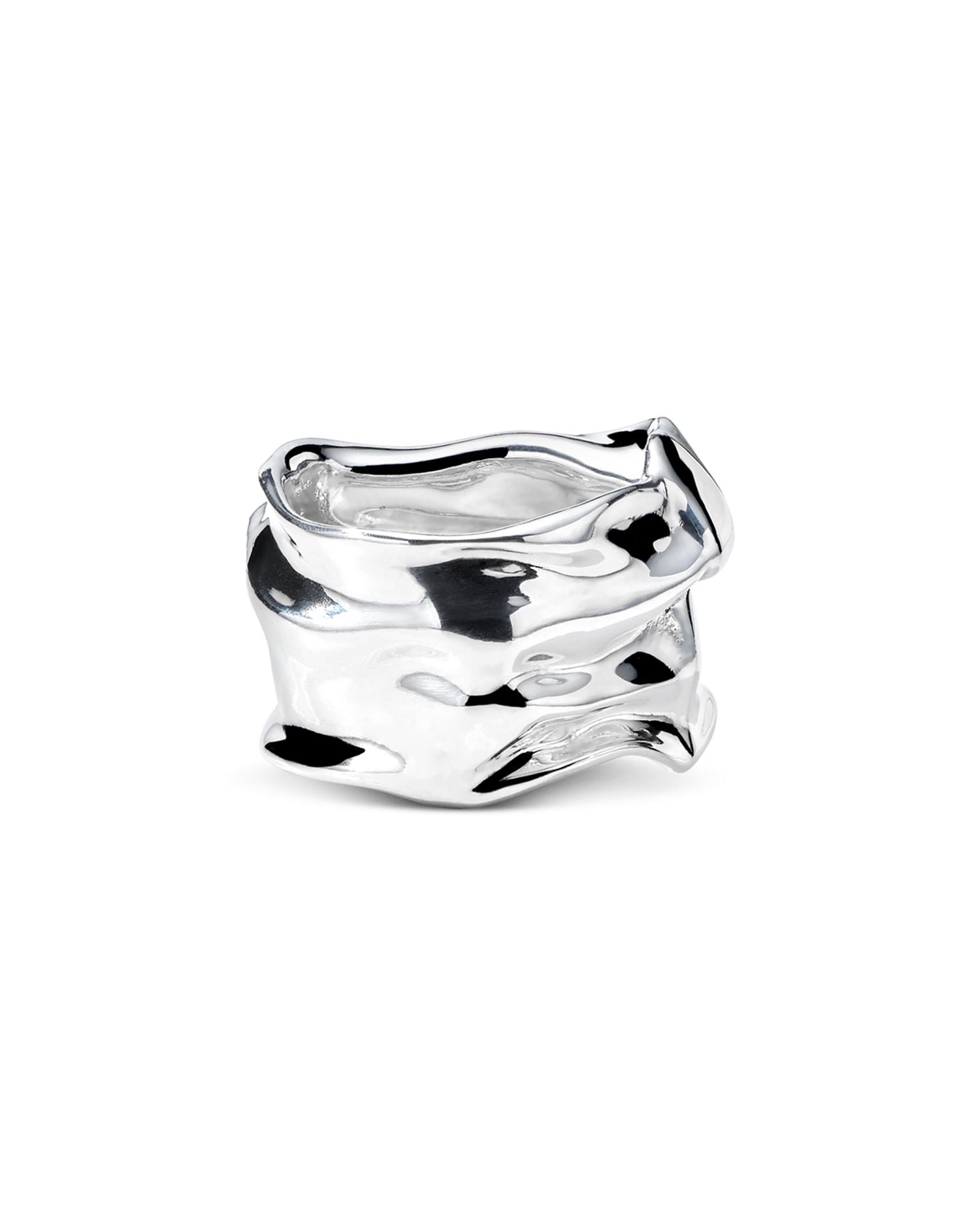 Sterling Silver 925 Classico Crush Statement Ring