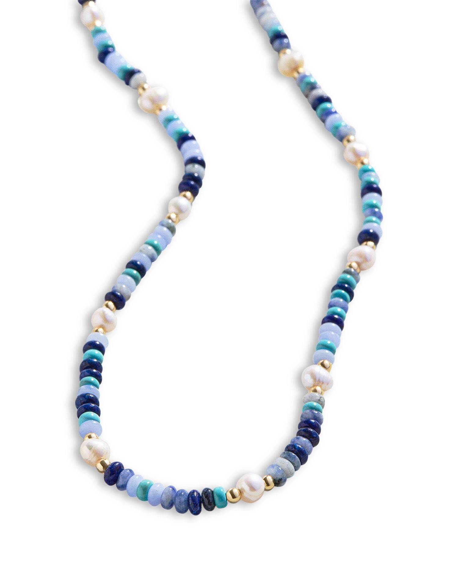 Kai Mixed Gemstone Beaded Strand Necklace, 18"-21"