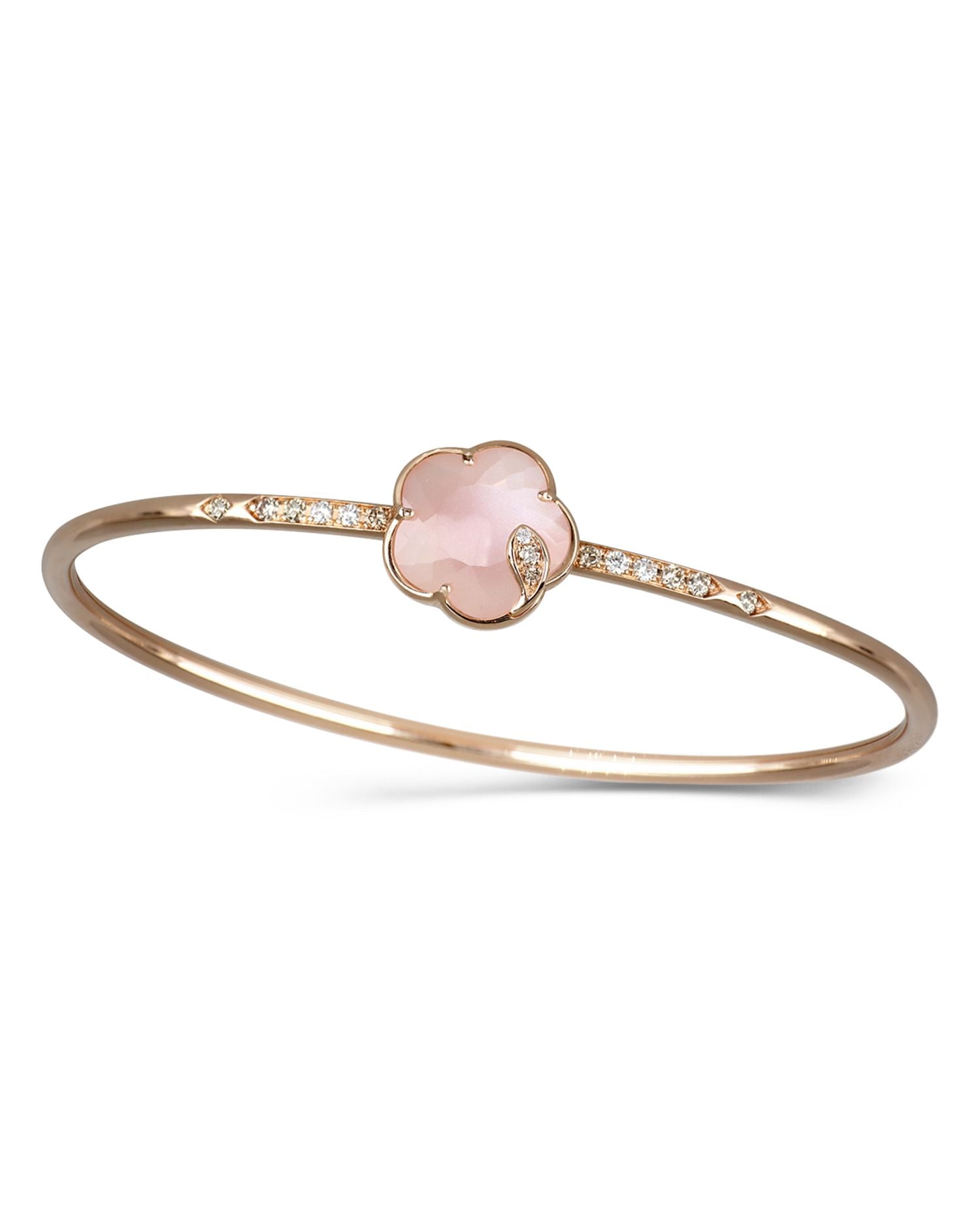 Petit Joli Lunaire 18K Rose Gold Lunar Garden Gem Bracelet with Diamonds, 0.28 ct. t.w.