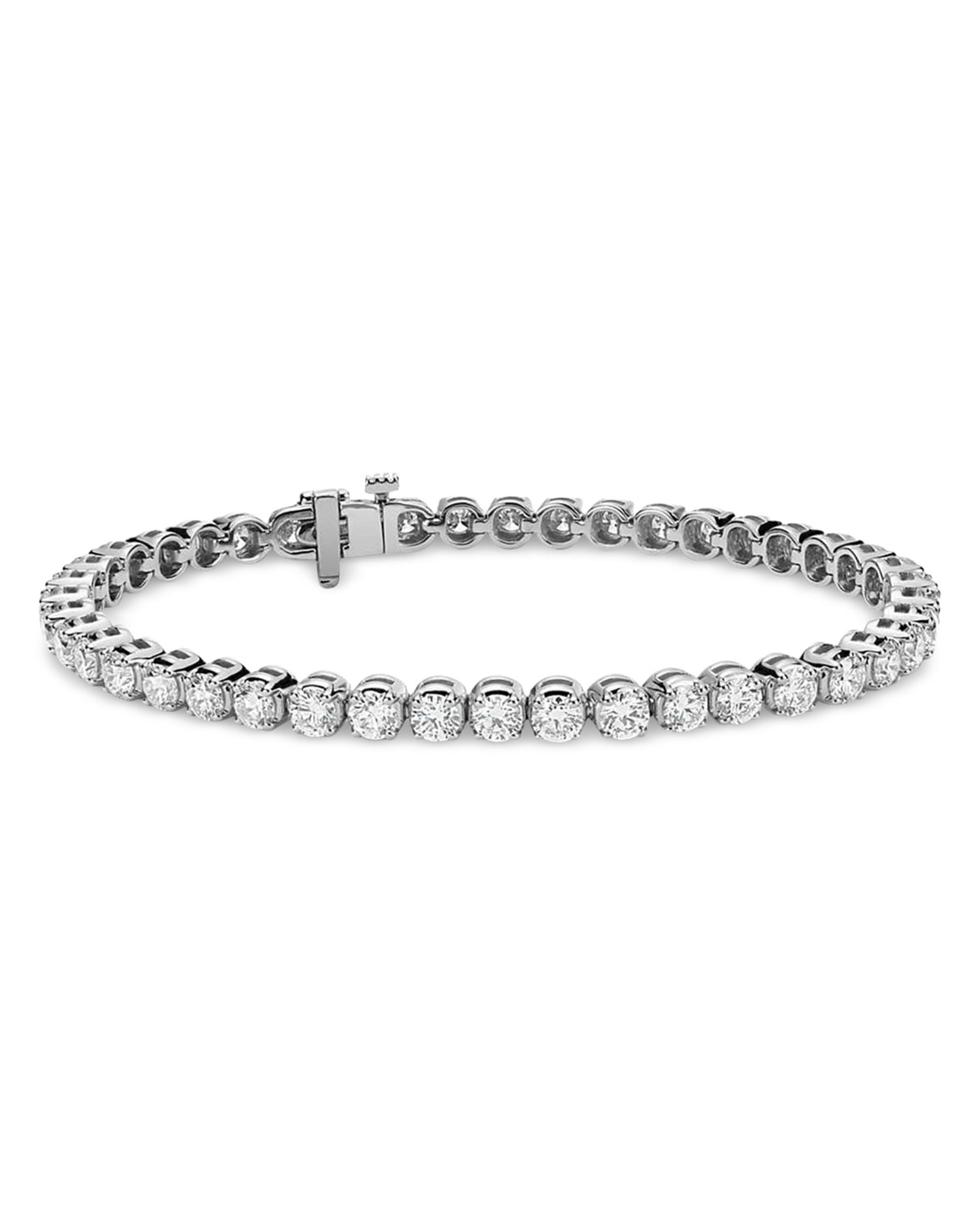 Diamond Tennis Bracelet in Platinum, 7.0 ct. t.w.