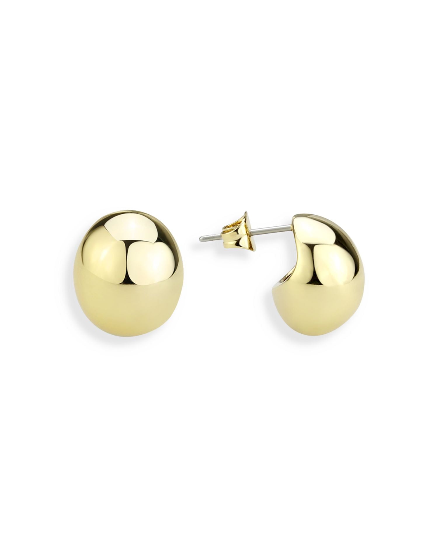 Huggie Ball Stud Earrings - Exclusive