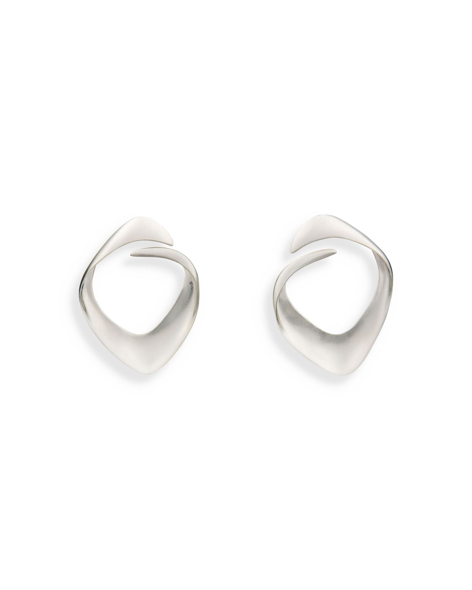 Lola Sculptural Clip On Statement Earrings