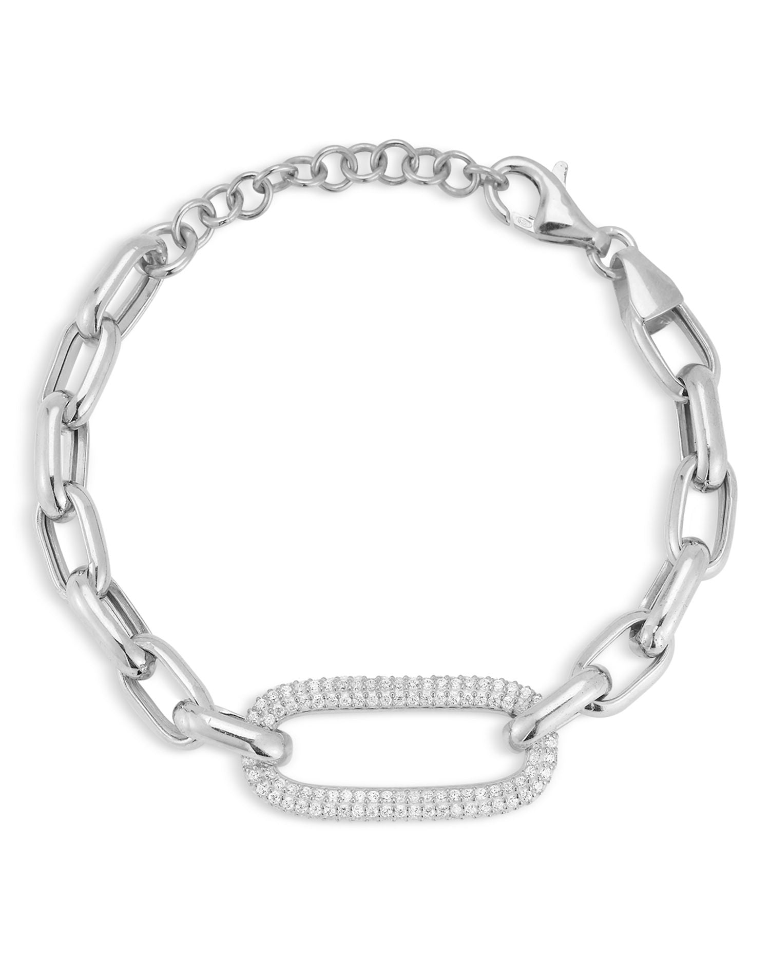 Pavé Bold Link Bracelet - Exclusive