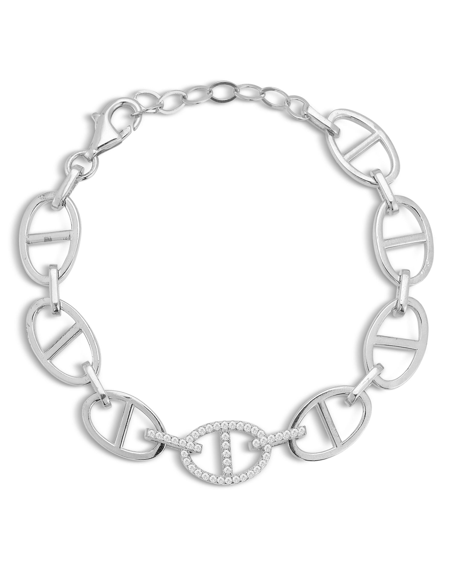 Pavé Mariner Link Bracelet - Exclusive