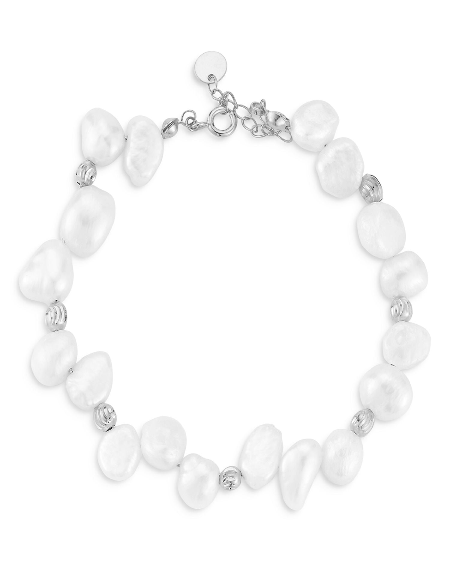 Baroque Cultured Freshwater Pearl Flex Bracelet - Exclusive