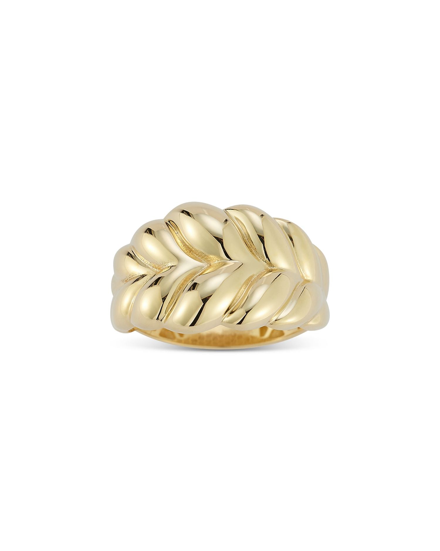 Bloomingdale's Bold Woven Style Ring in 14K Yellow Gold