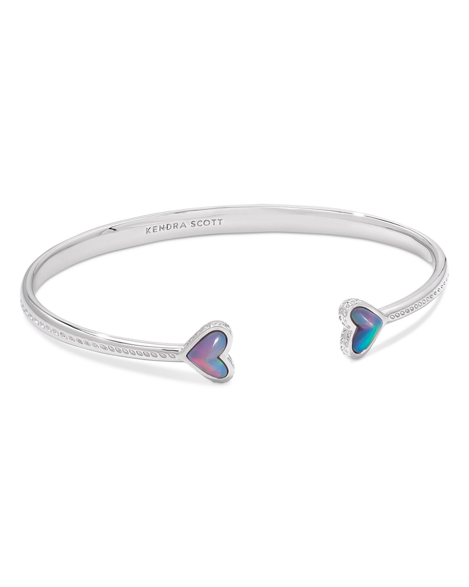 Ari Framed Heart Cuff Bracelet