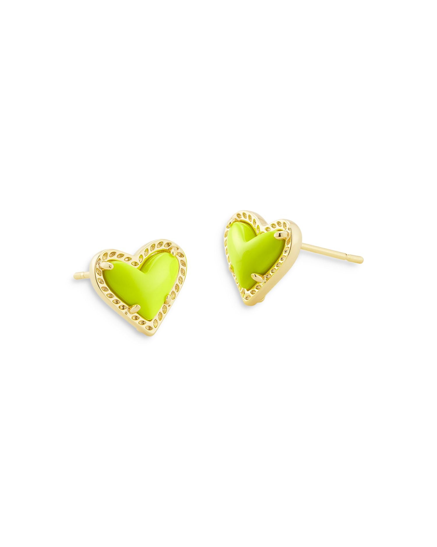 Ari Heart Stud Earrings