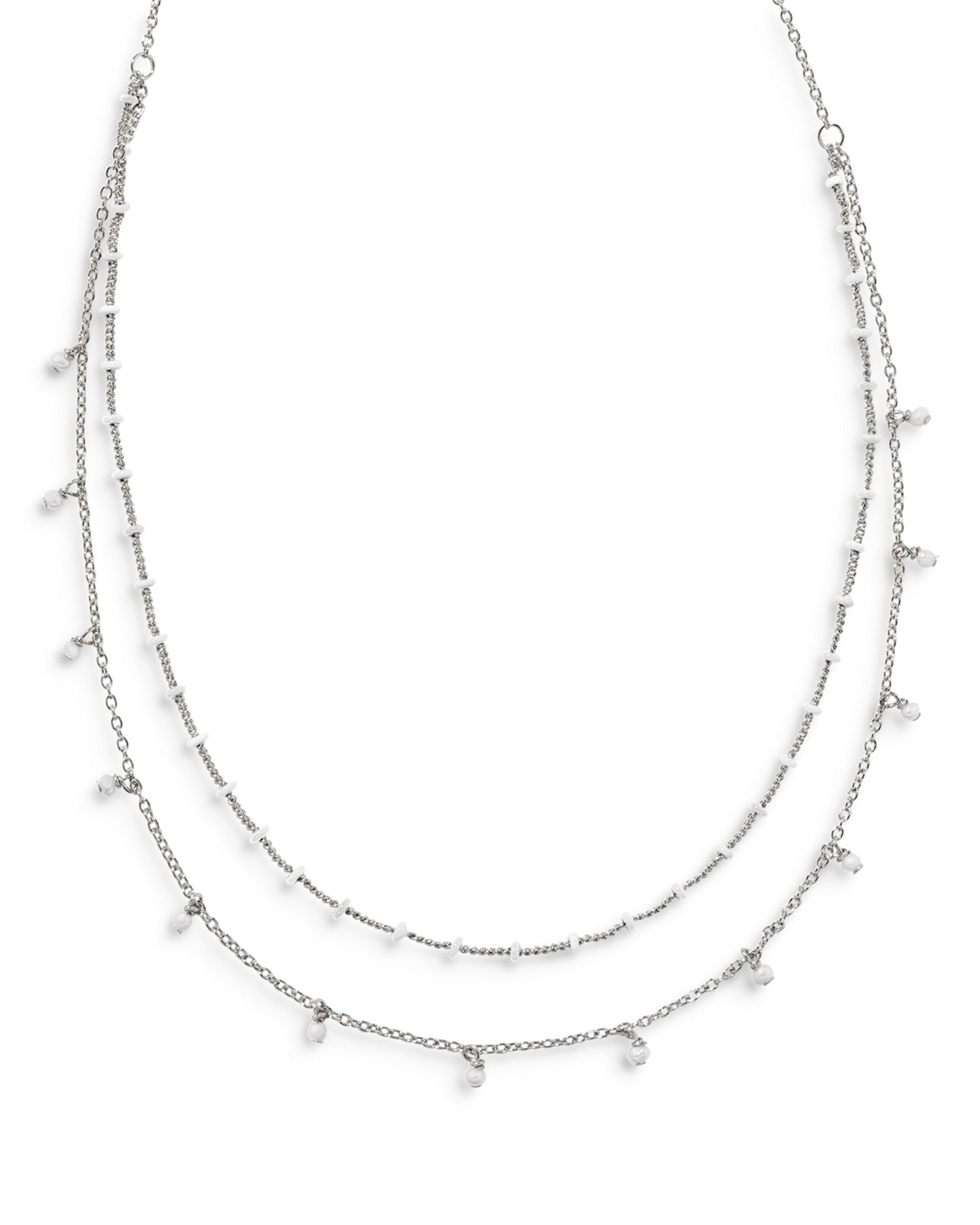 Eve Cultured Freshwater Pearl Layered Necklace, 17'