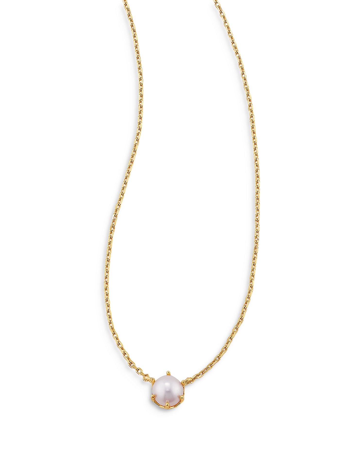 Arya Cultured Freshwater Pearl Adjustable Pendant Necklace, 18'