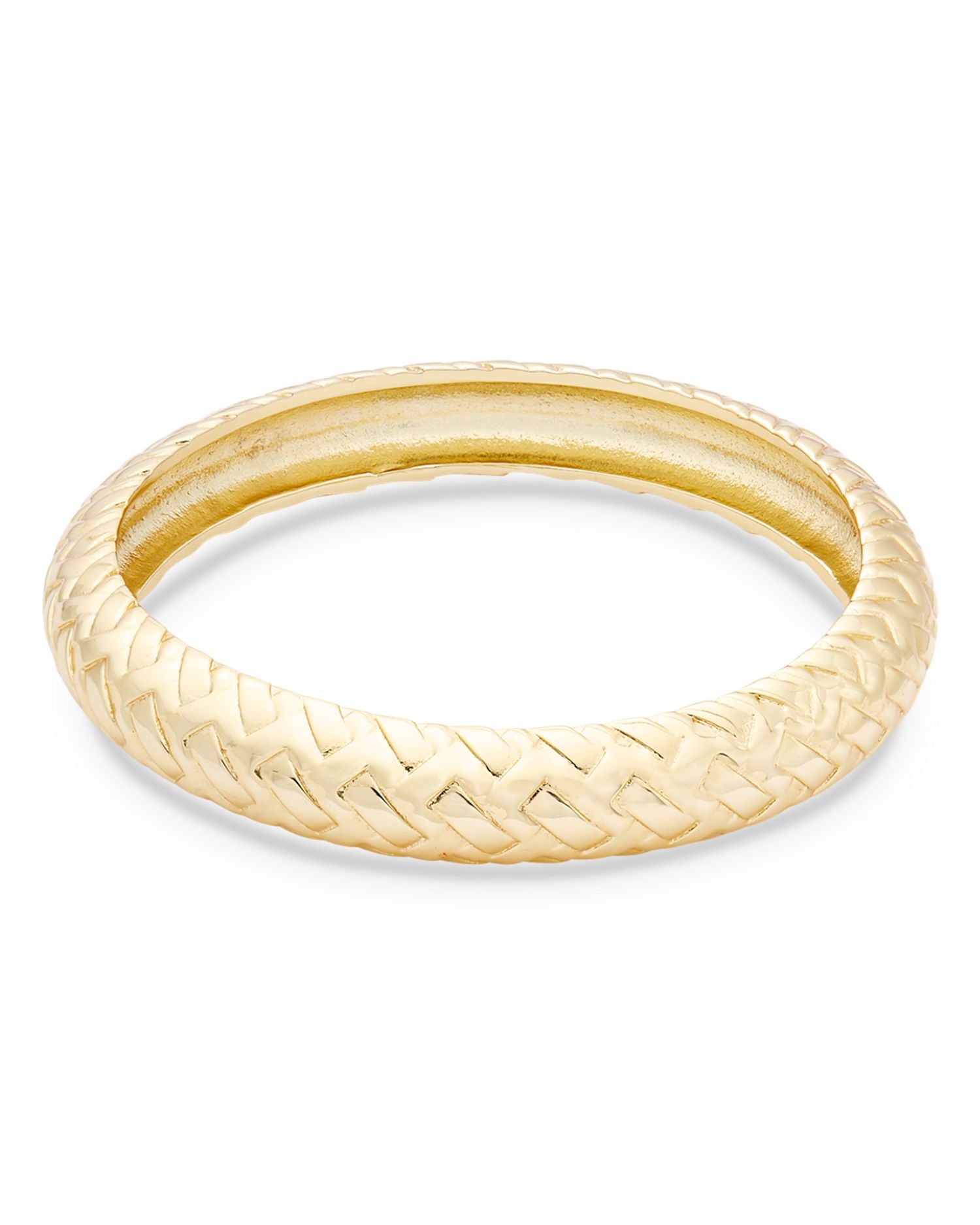 Basket Weave Bangle Bracelet - Exclusive