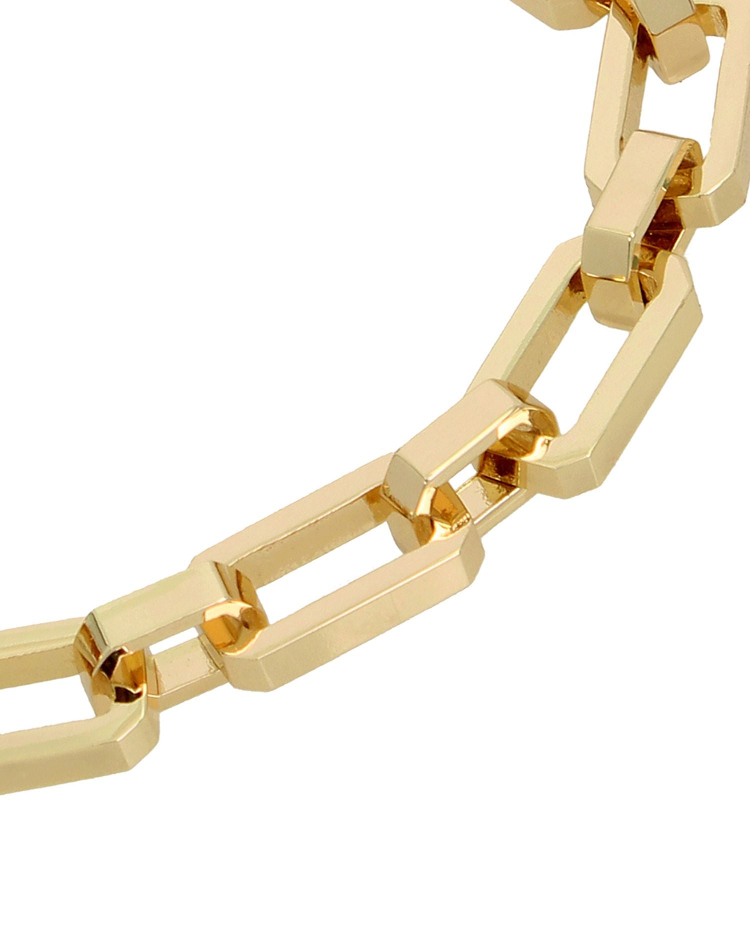 Hexagon Link Chain Bracelet