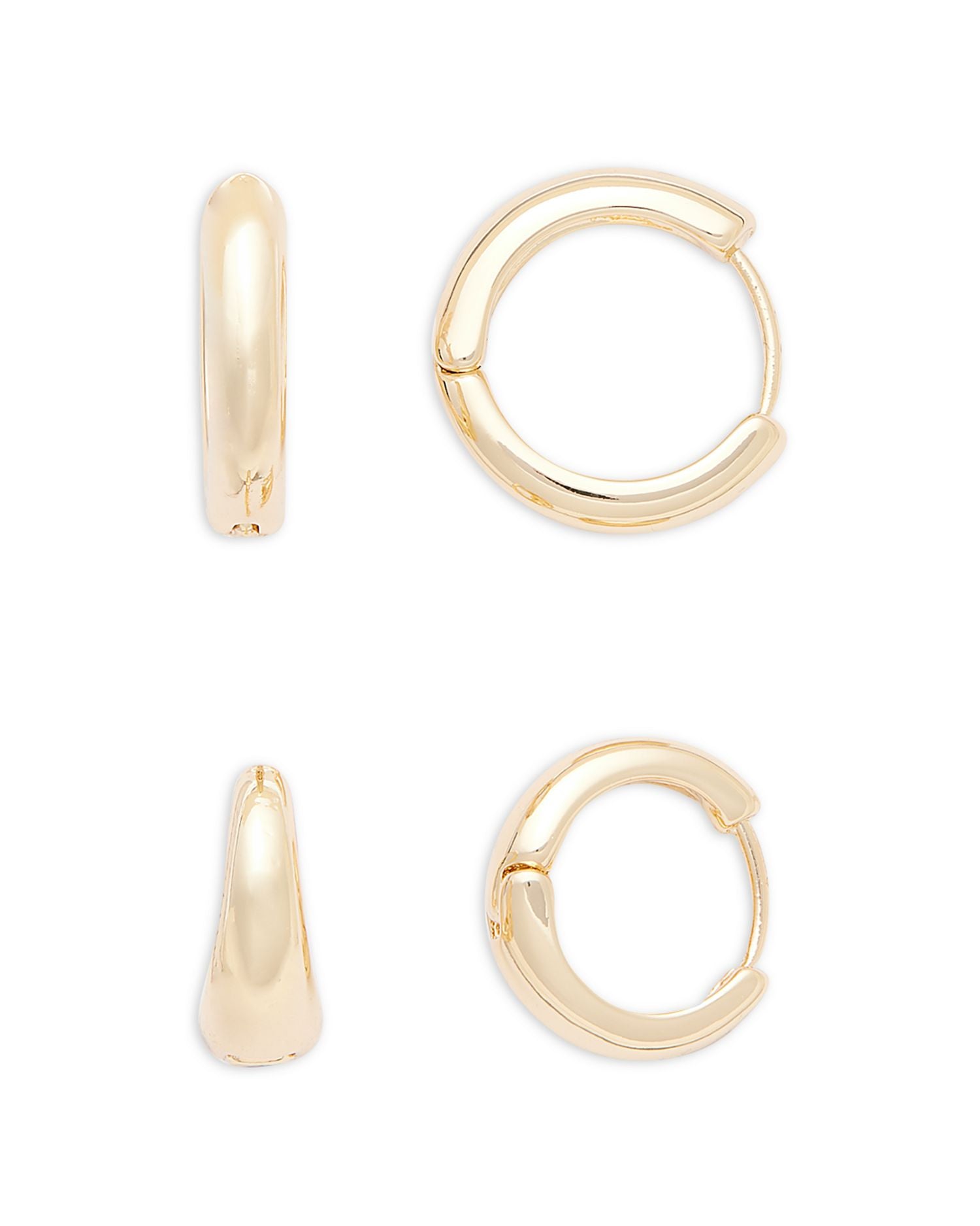 Medium Hoop Earrings, Set of 2 - Exclusive