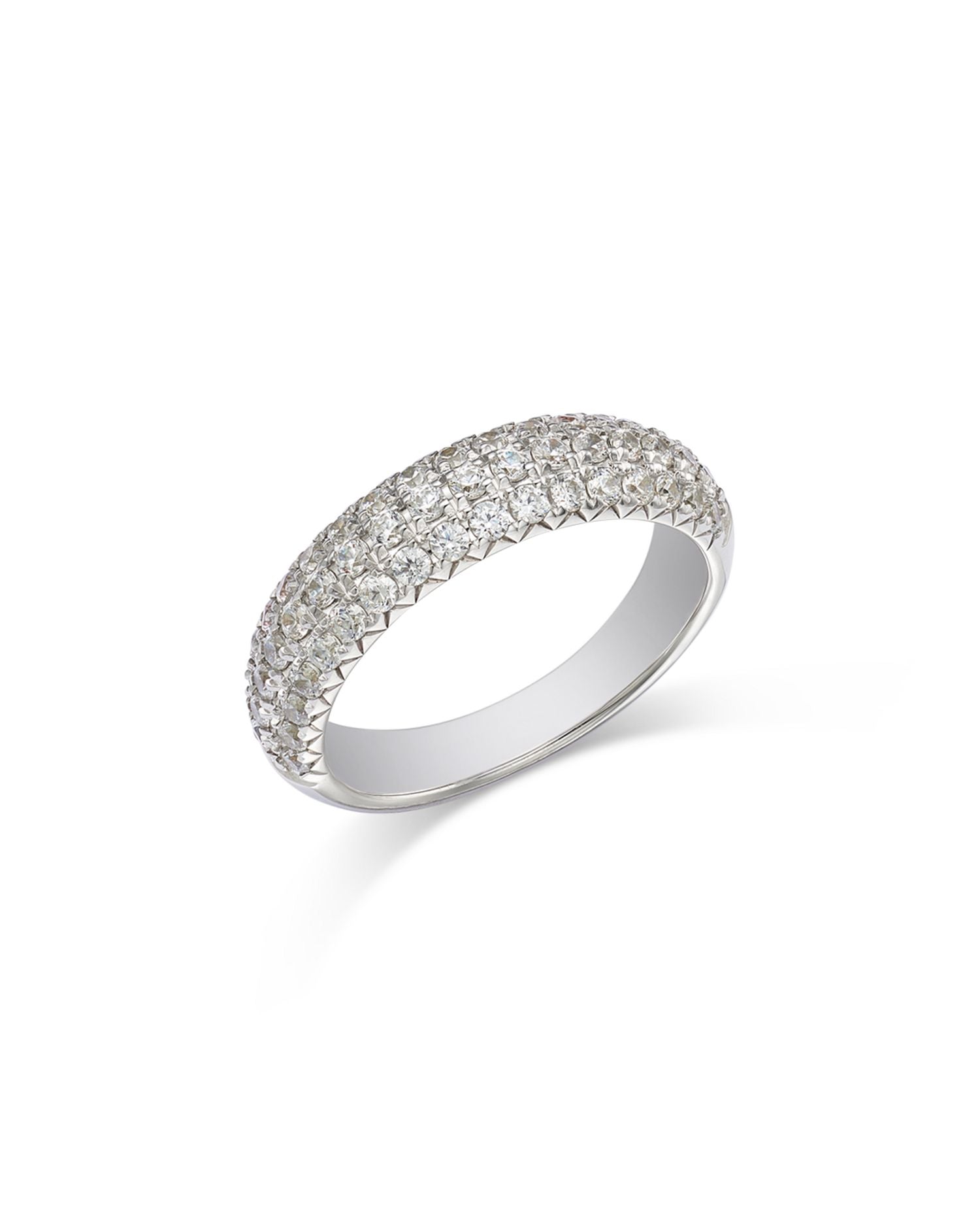 14K White Gold Diamond Ring, 1.00 ct. t.w.