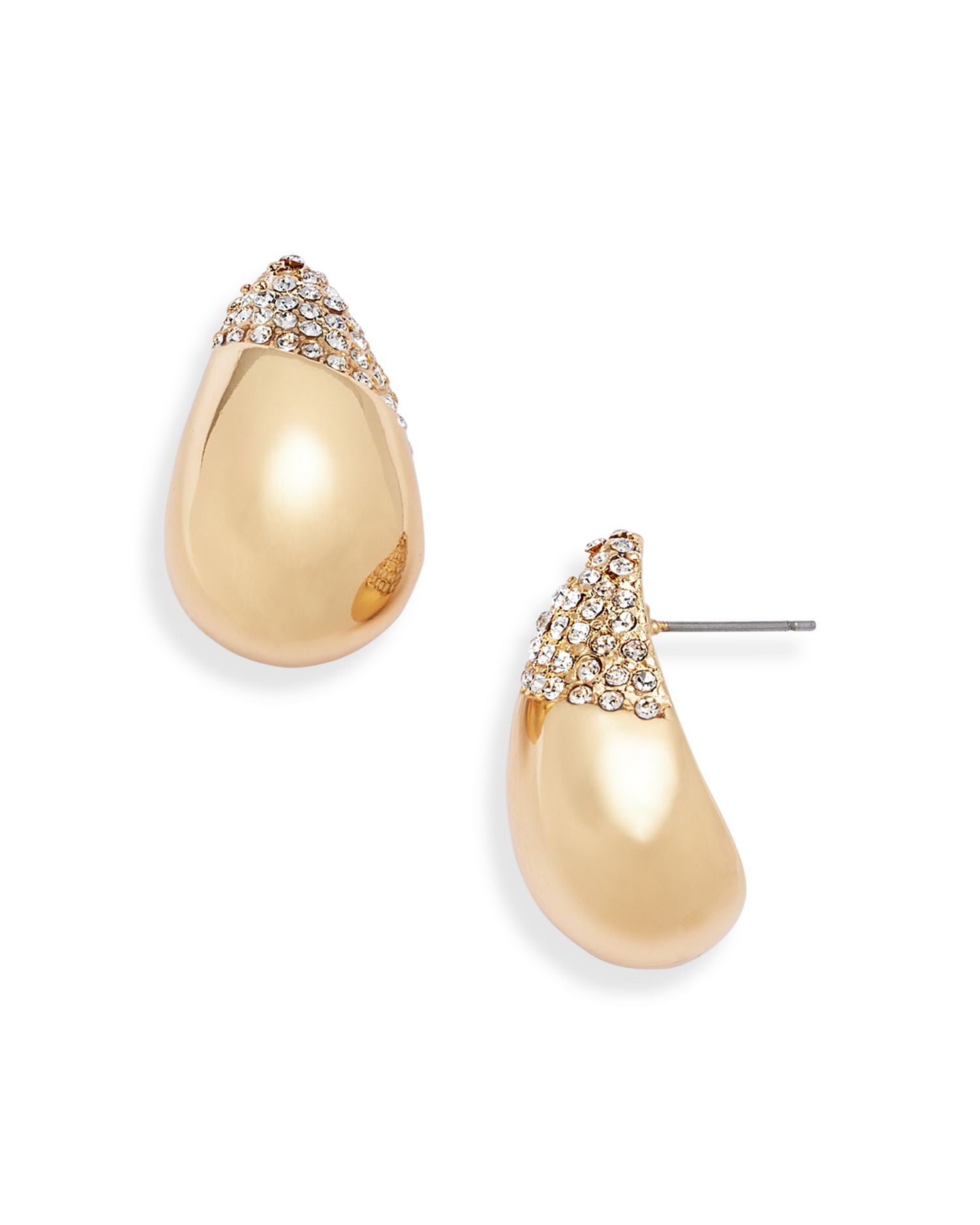 Pavé Tear Shape Drop Earrings - Exclusive