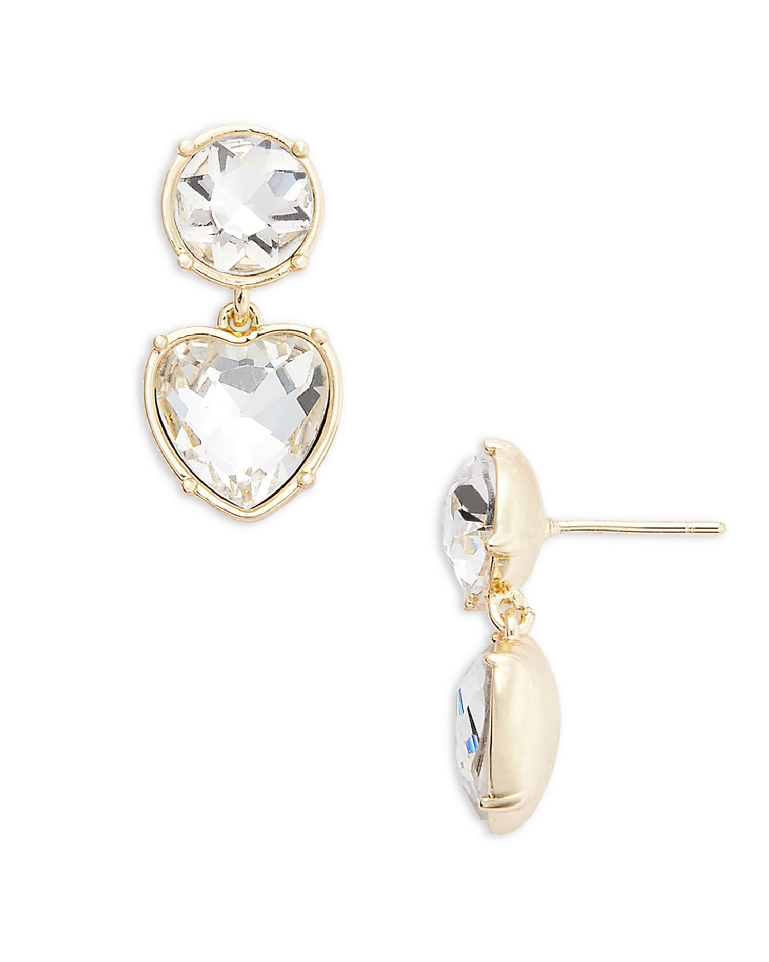 Small Heart Drop Earrings  Exclusive