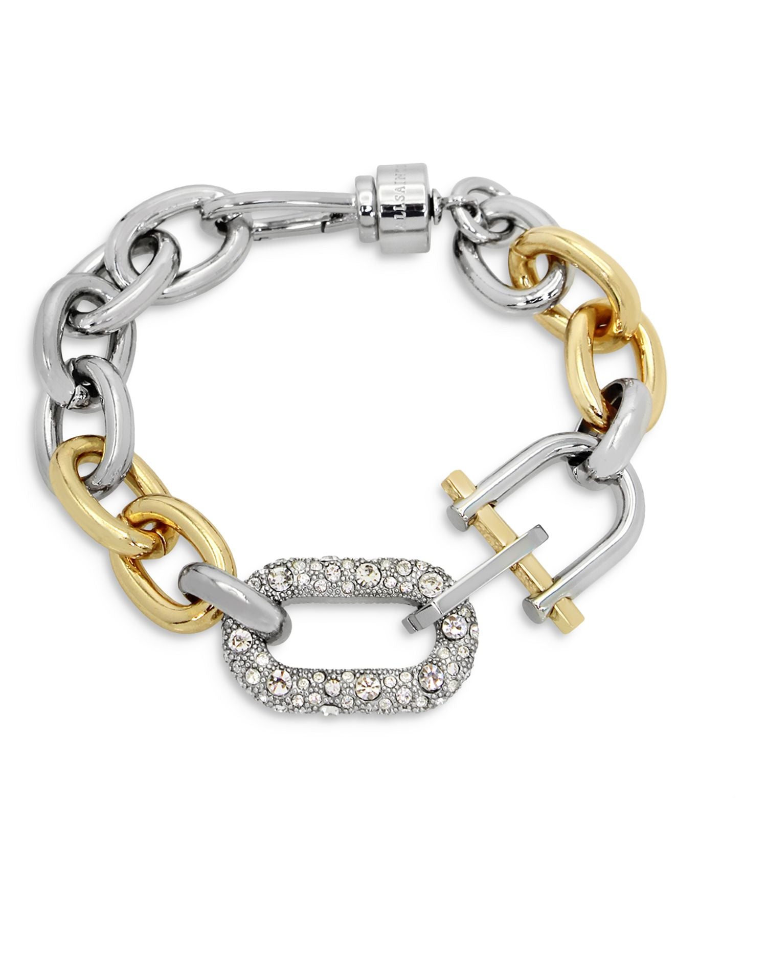 Pavé Link Statement Bracelet