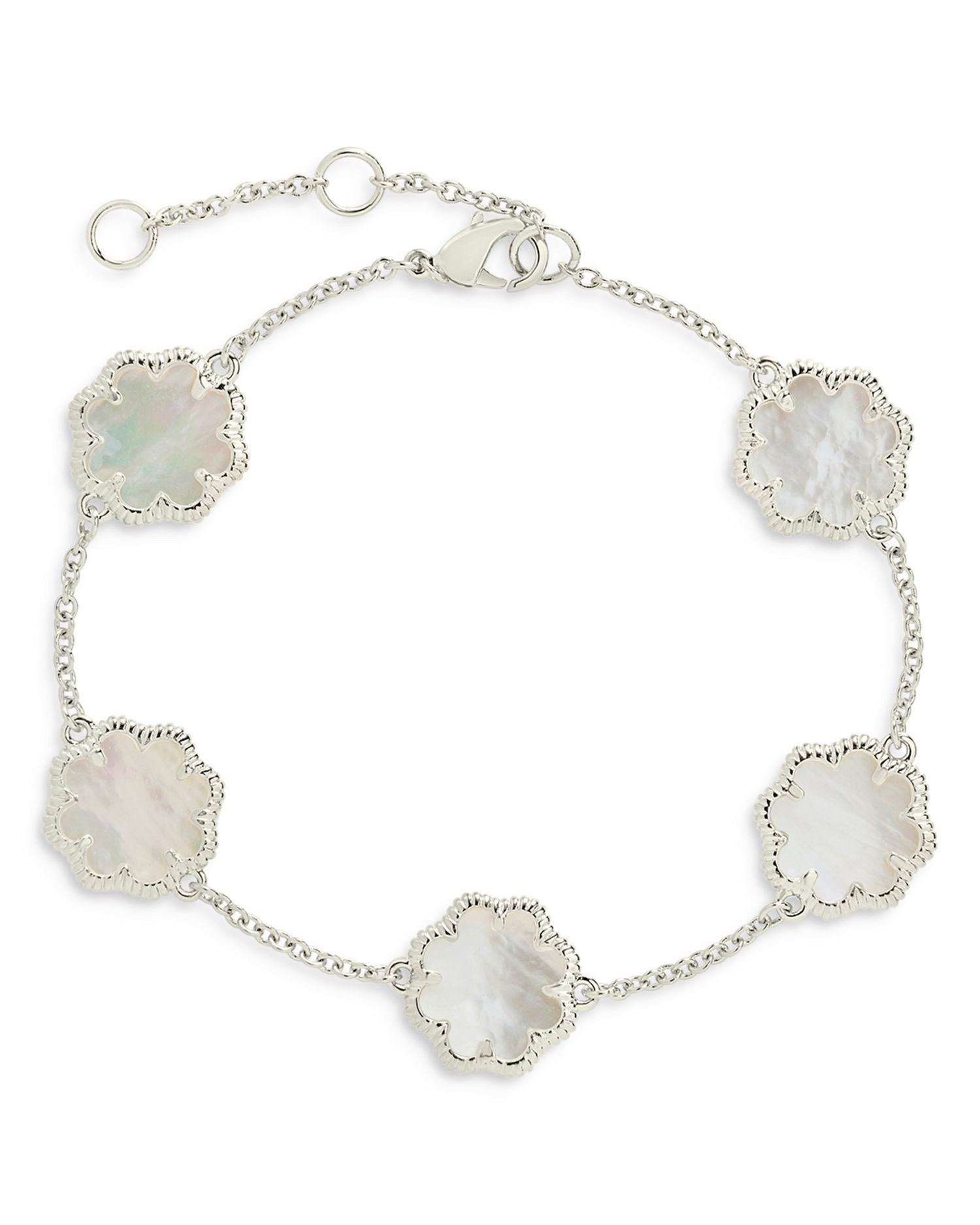 Rose Petal Station Bracelet