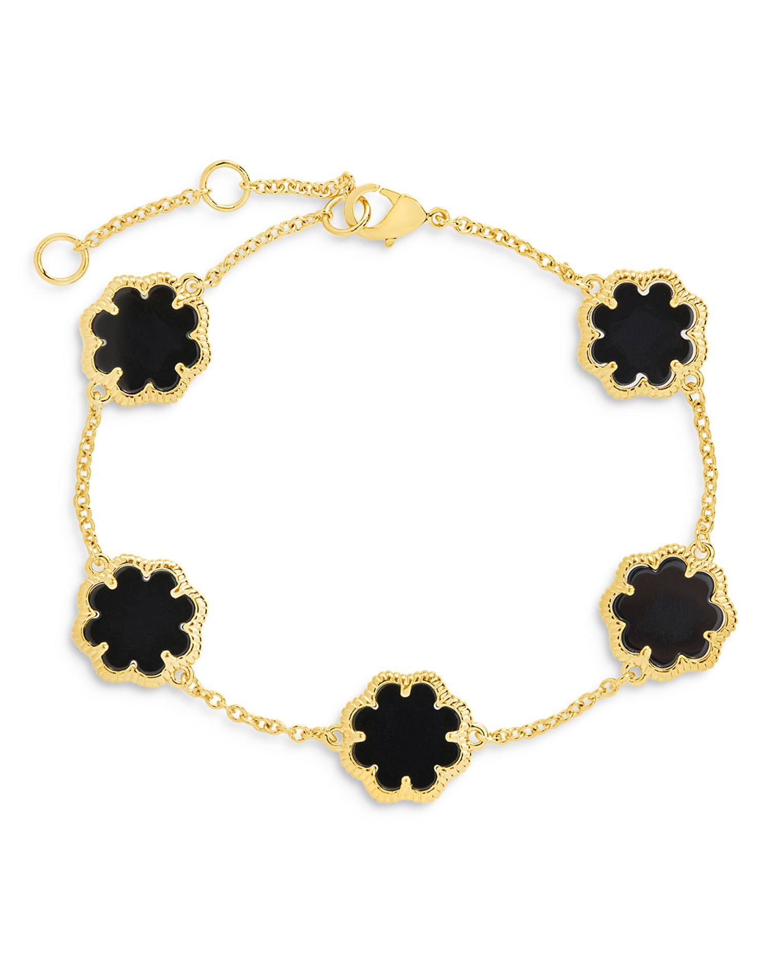 Rose Petal Station Bracelet